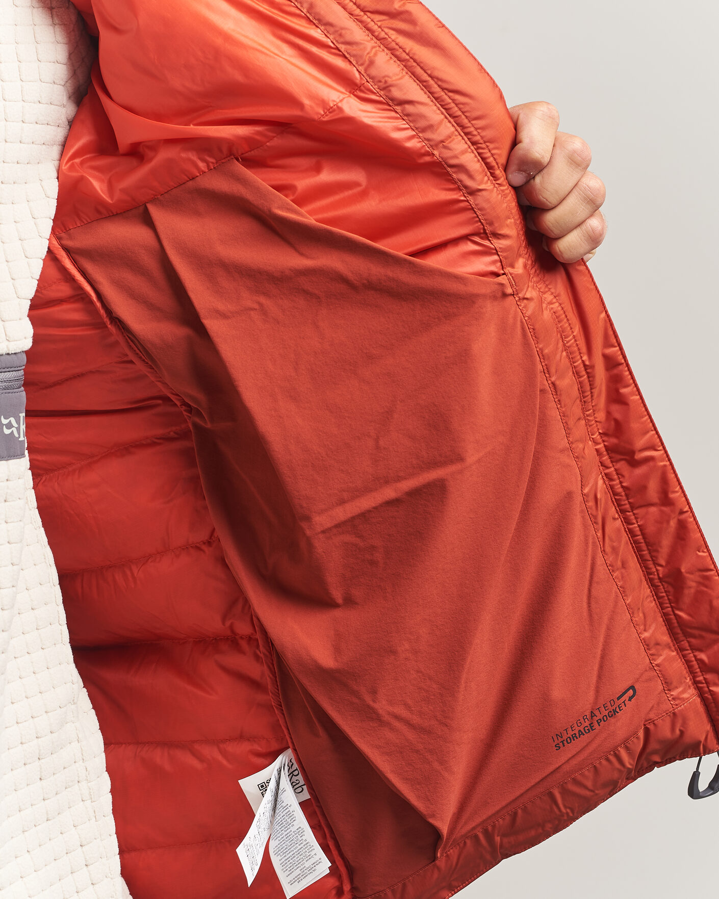 Homme | Manteaux Et Vestes | Rab | Positron Pro Hoody Down Jacket Tuscan Red