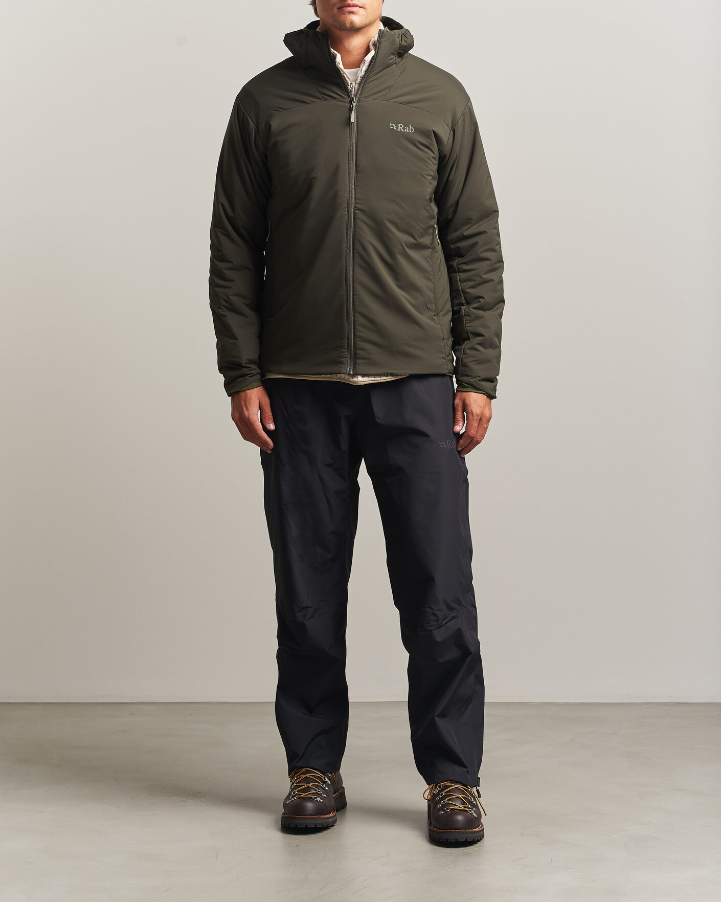 Homme | Manteaux Et Vestes | Rab | Xenair Alpine Light Jacket Dark Army