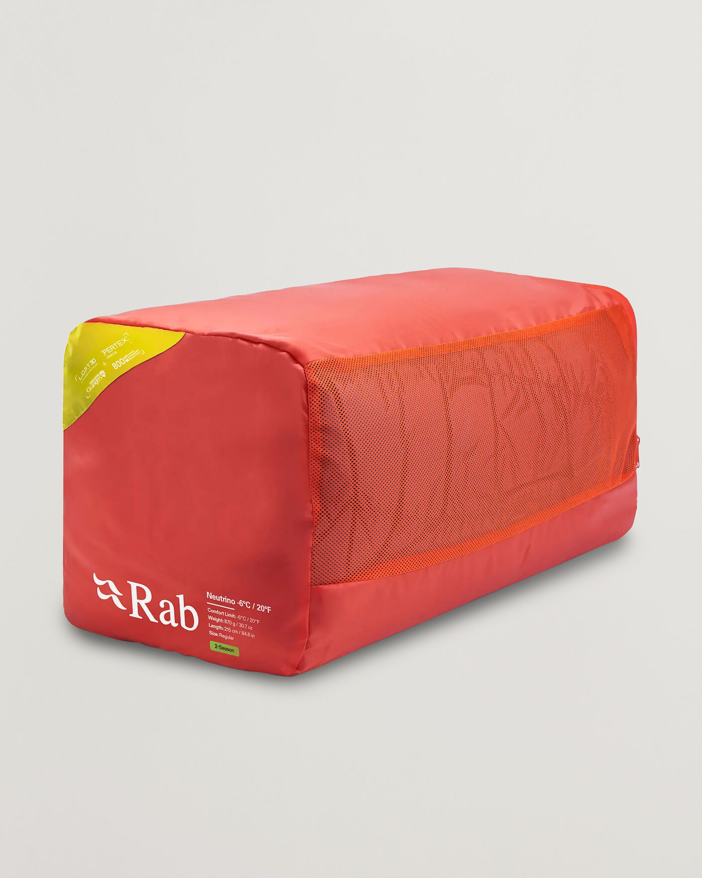 Homme | Outdoor living | Rab | Neutrino -6C Sleeping Bag Regular Graphene/Dark Pollen