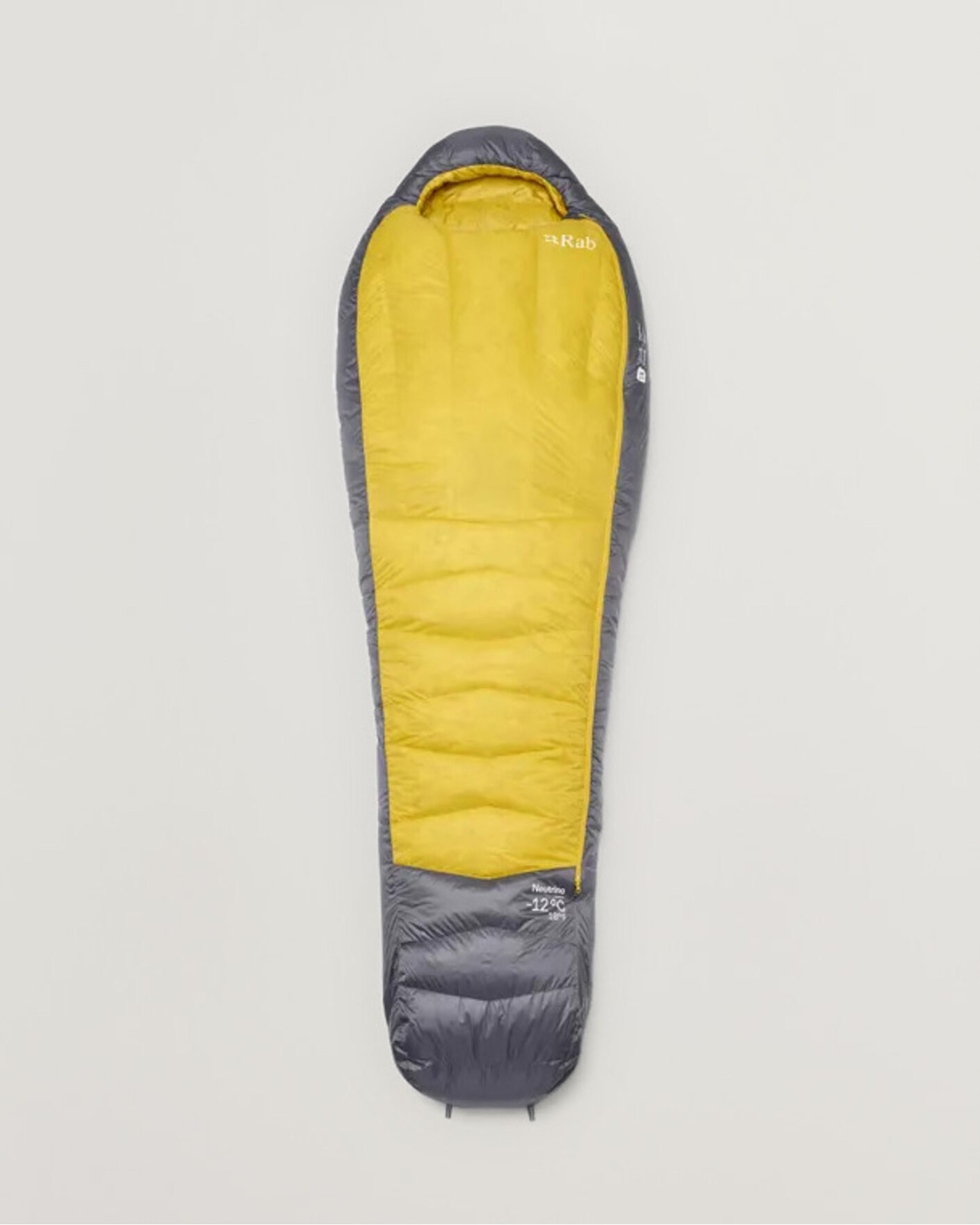 Homme | Outdoor living | Rab | Neutrino -12C Sleeping Bag Regular Graphene/Dark Pollen