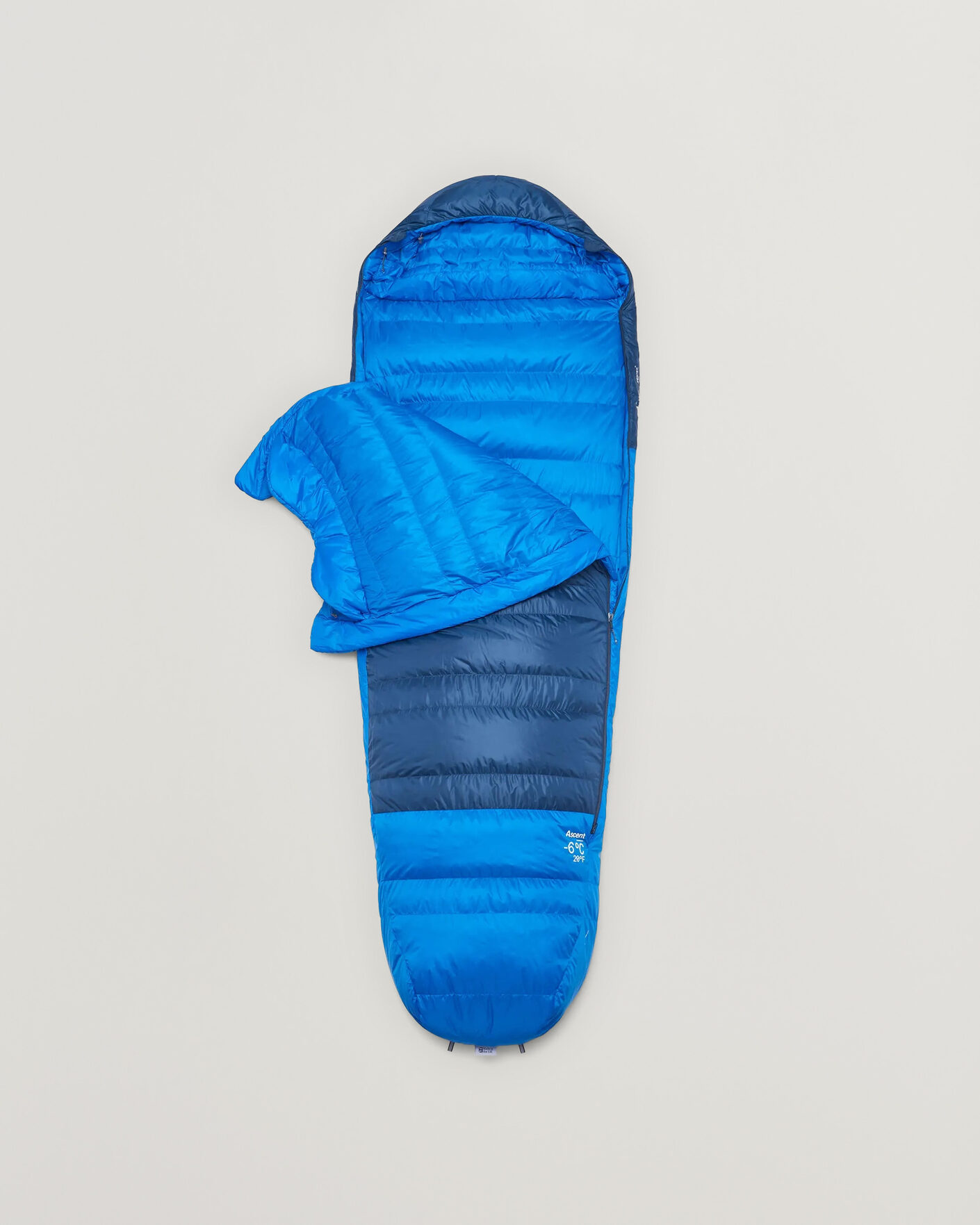 Homme | Outdoor living | Rab | Ascent -6 Sleeping Bag Regular Tempest Blue/Maya Blue