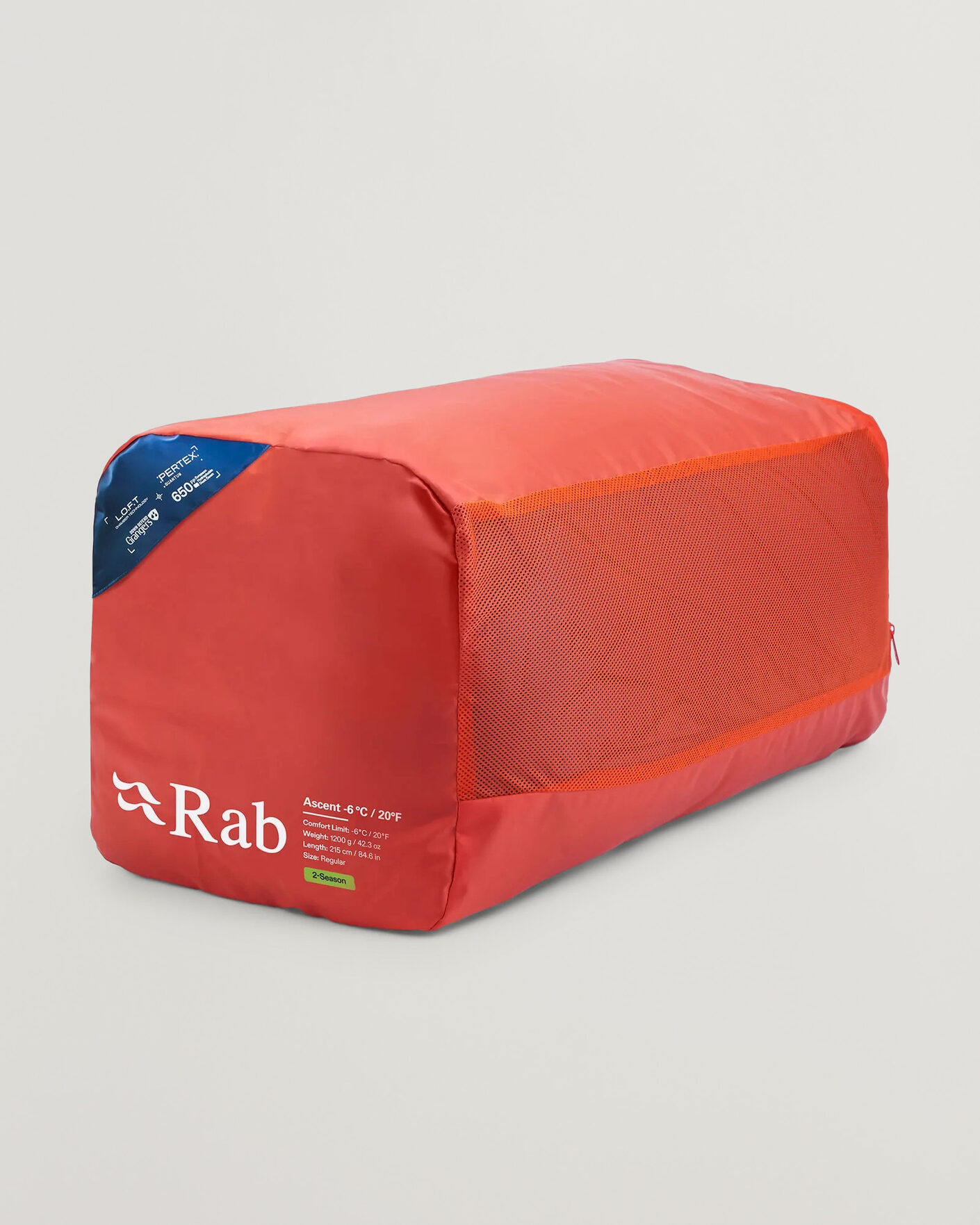 Homme | Outdoor living | Rab | Ascent -6 Sleeping Bag Regular Tempest Blue/Maya Blue