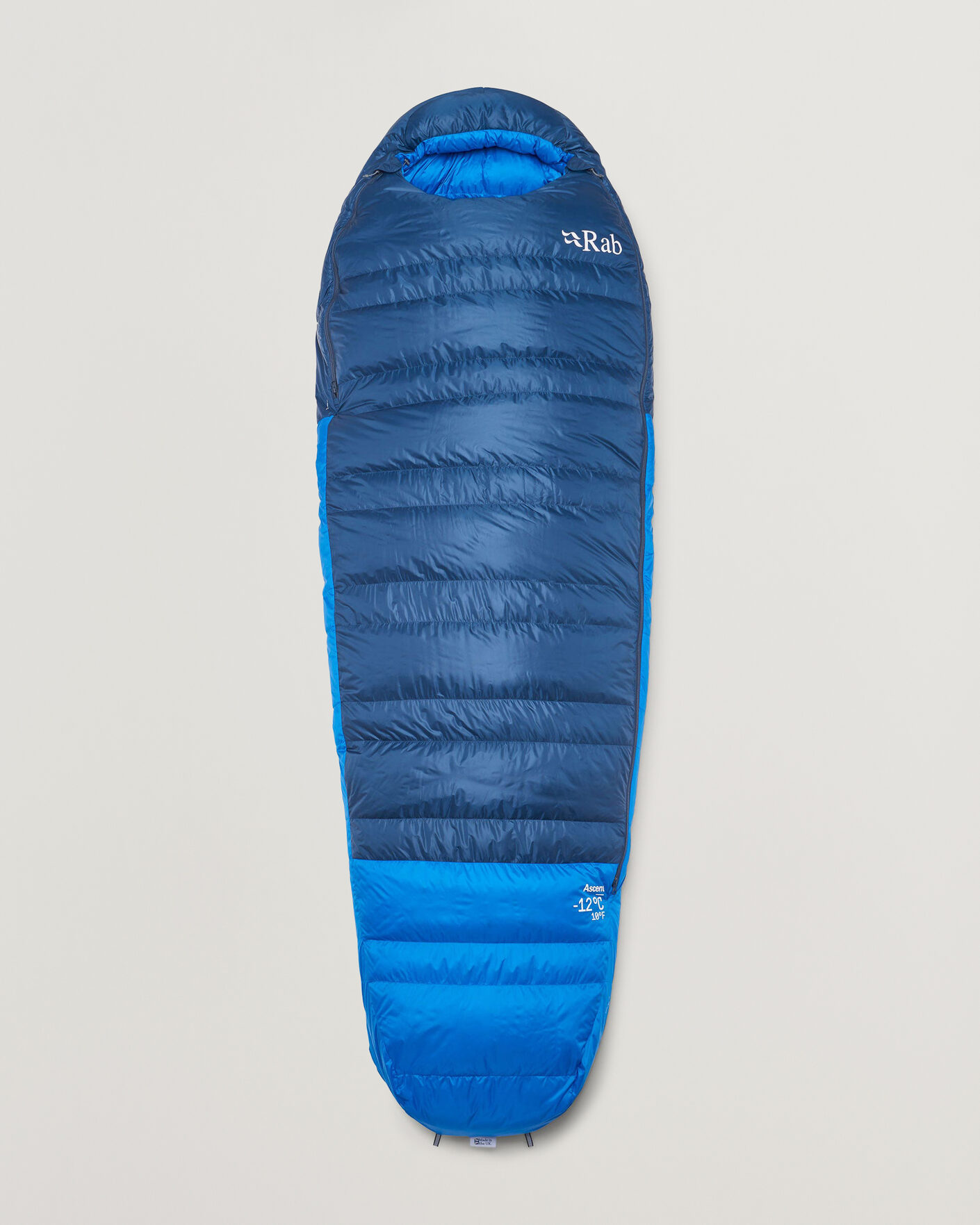 Homme | Outdoor living | Rab | Ascent -12 Sleeping Bag Long Tempest Blue/Maya Blue