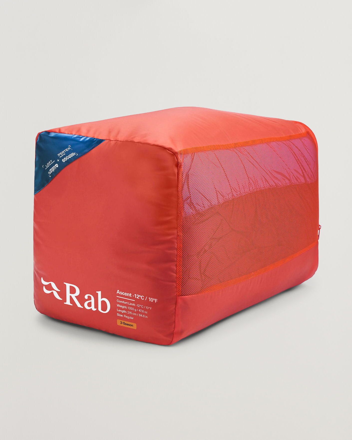 Homme | Outdoor living | Rab | Ascent -12 Sleeping Bag Long Tempest Blue/Maya Blue