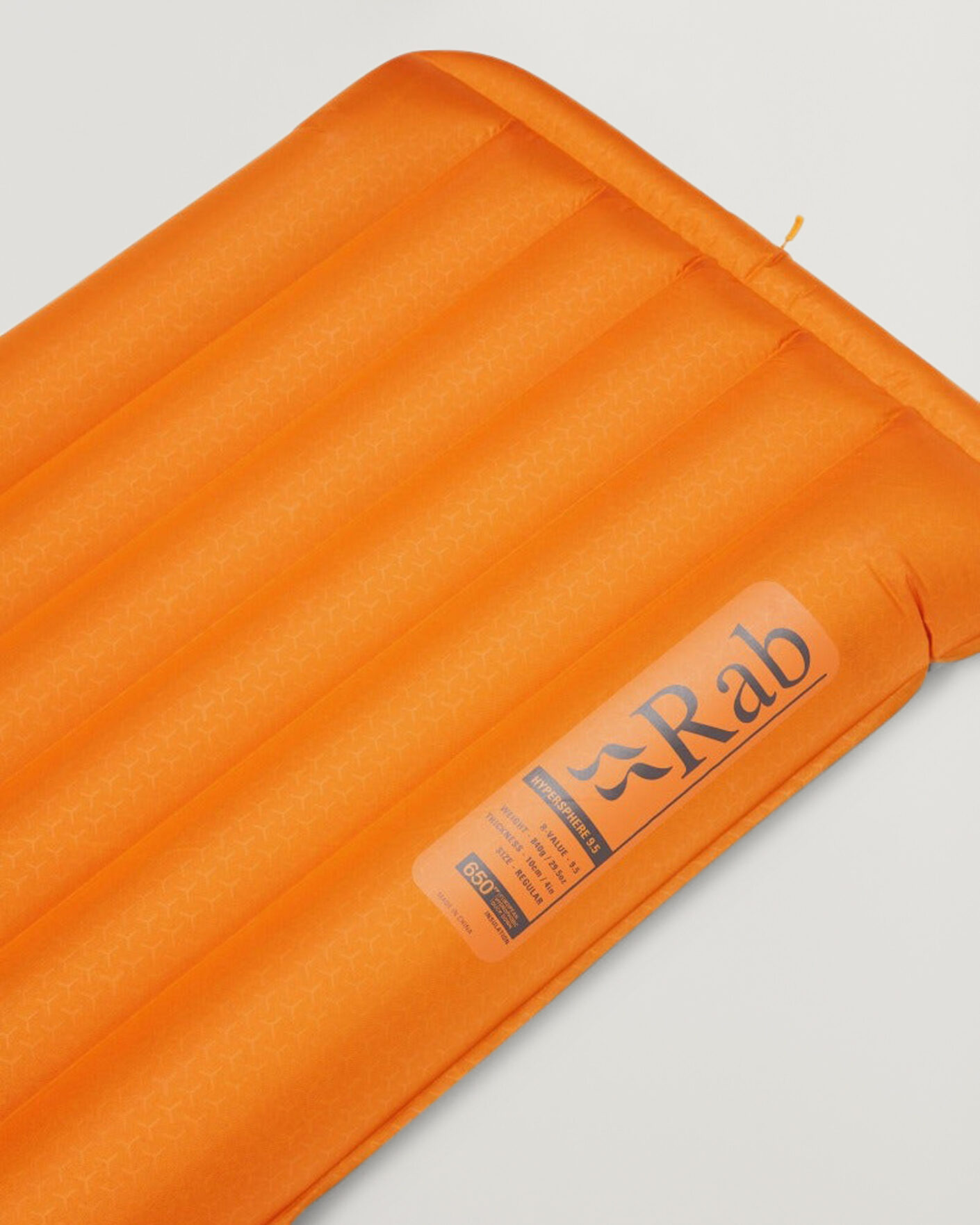 Homme | Outdoor living | Rab | Hypersphere 9,5 Down Air Mat Marmalade