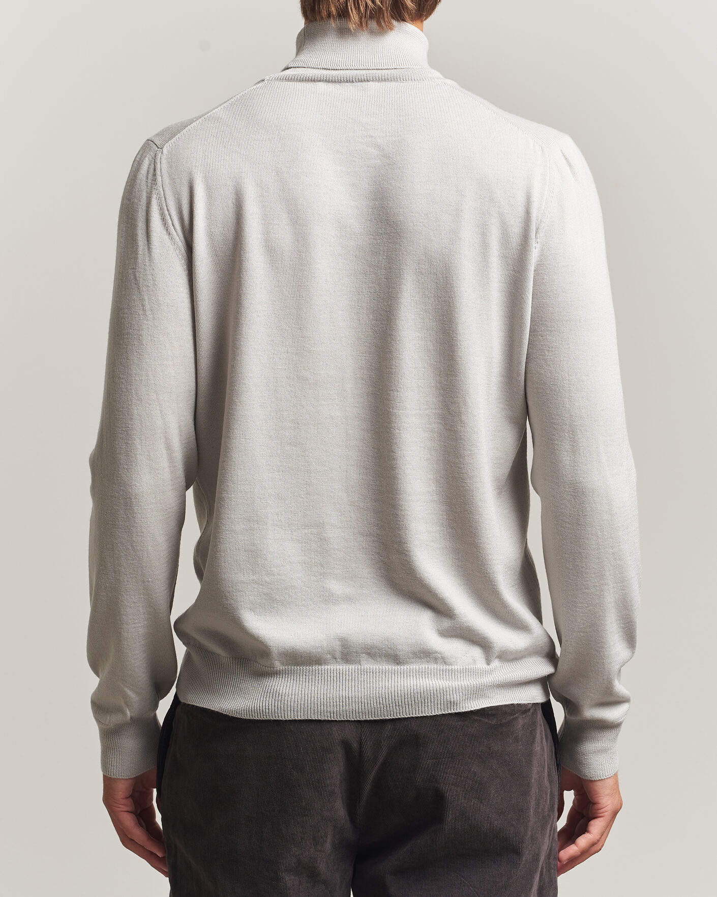 Homme | Pulls Et Tricots | Gran Sasso | Merino Fashion Fit Rollneck Light Beige