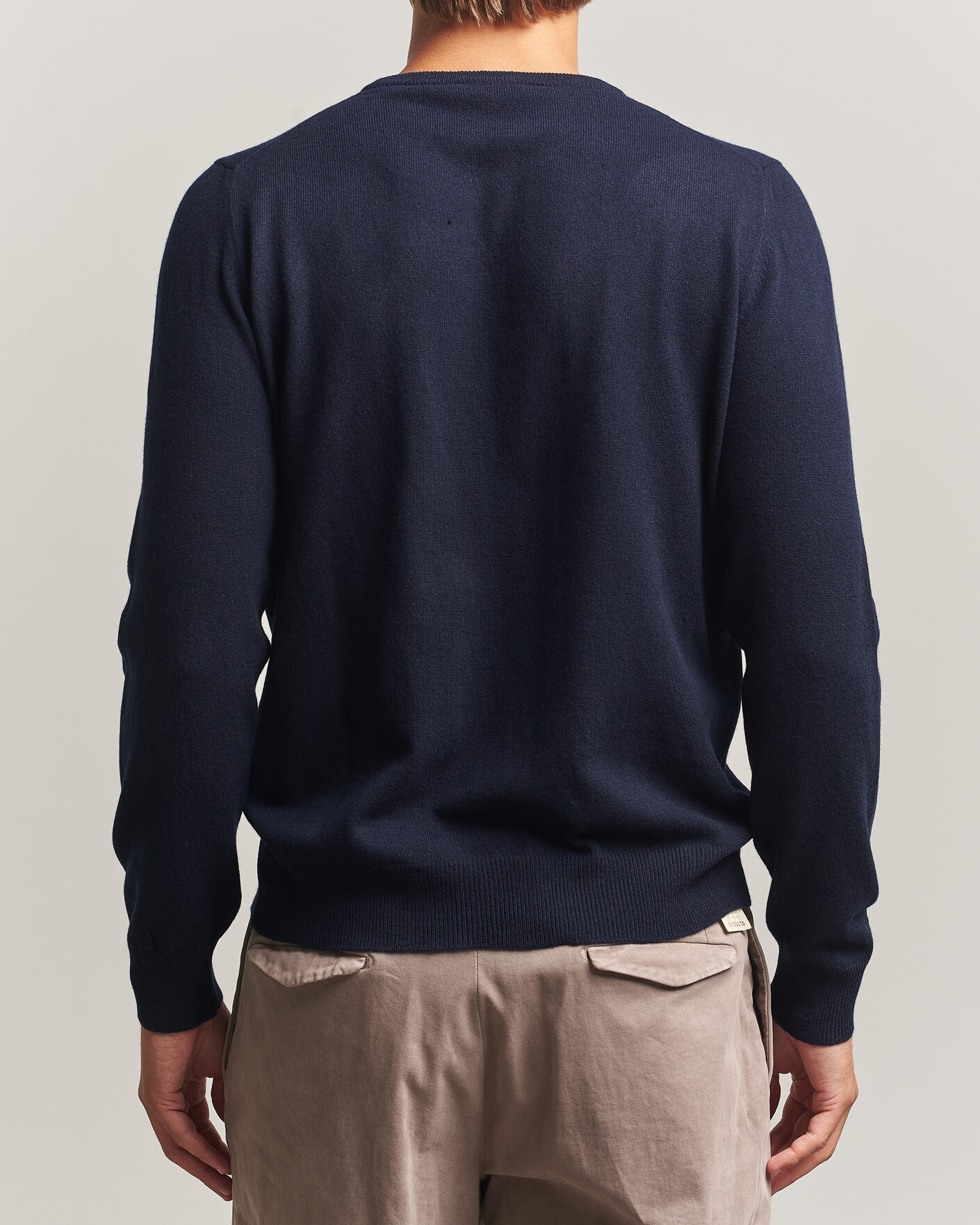 Homme | Pulls Et Tricots | Gran Sasso | Wool/Cashmere Crew Neck Navy