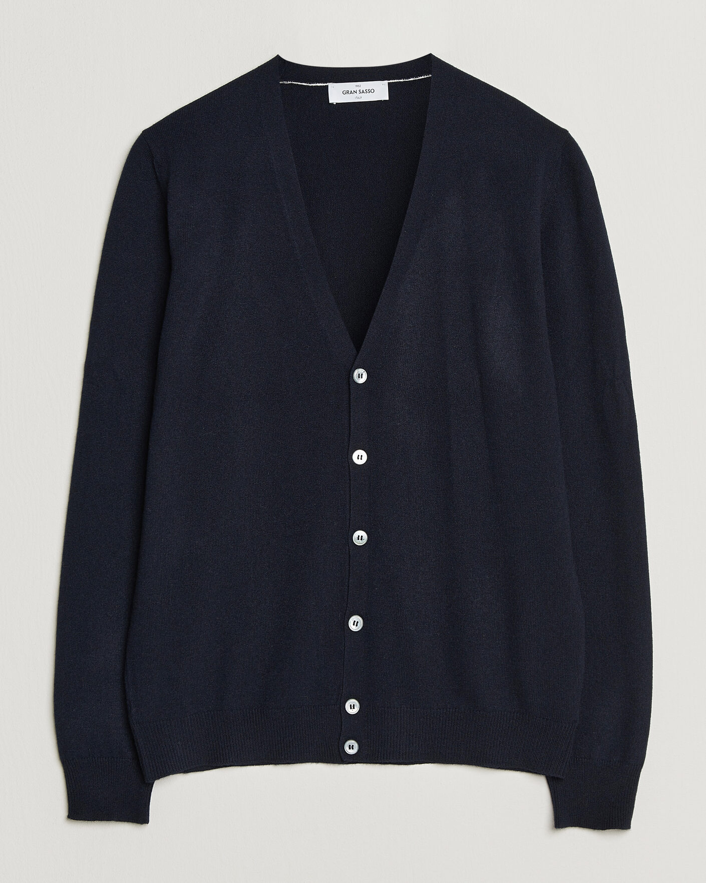 Homme | Pulls Et Tricots | Gran Sasso | Wool/Cashmere Cardigan Navy