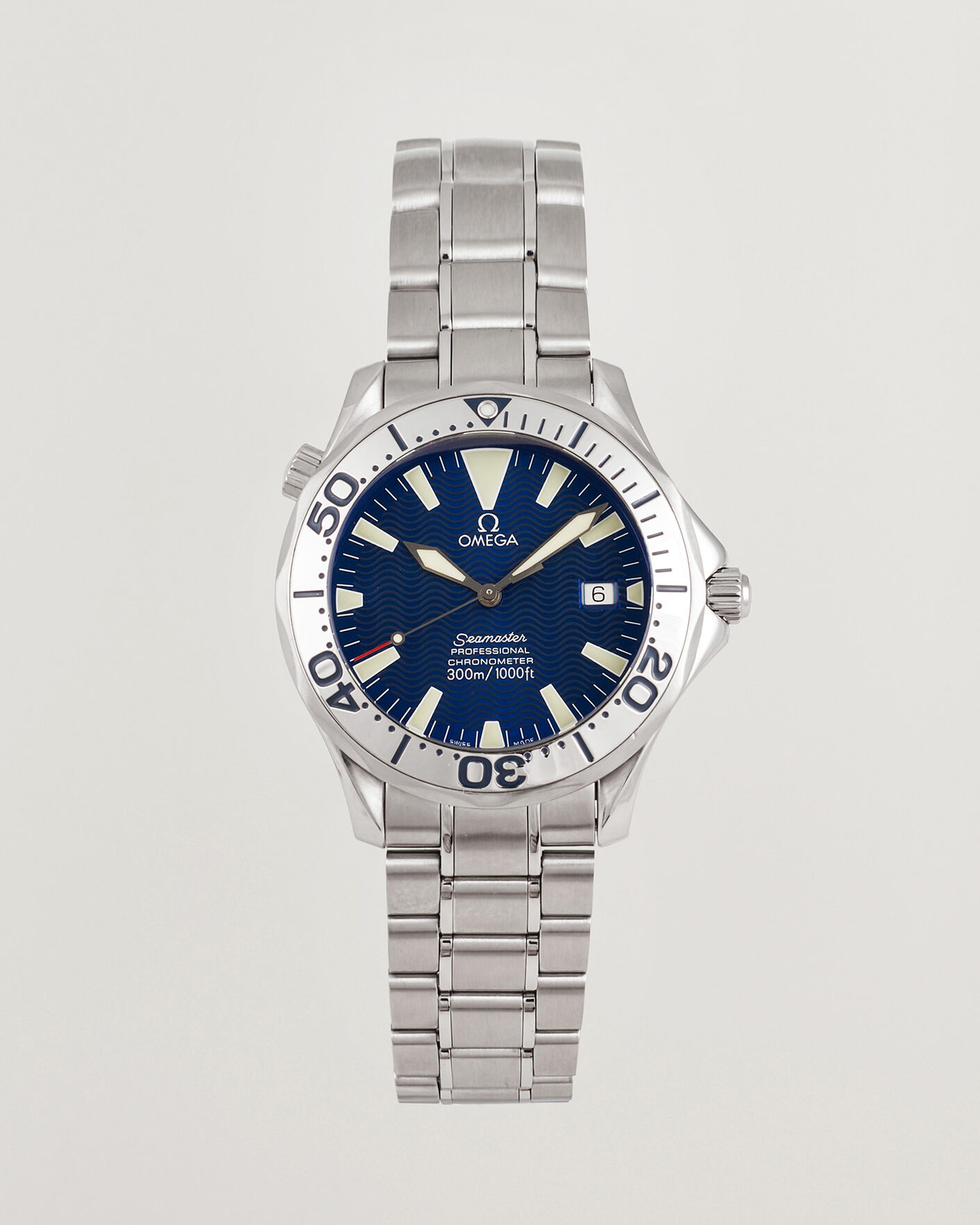 Homme | Pre-Owned & Vintage Watches | Omega Pre-Owned | Seamaster 300M Electric Blue