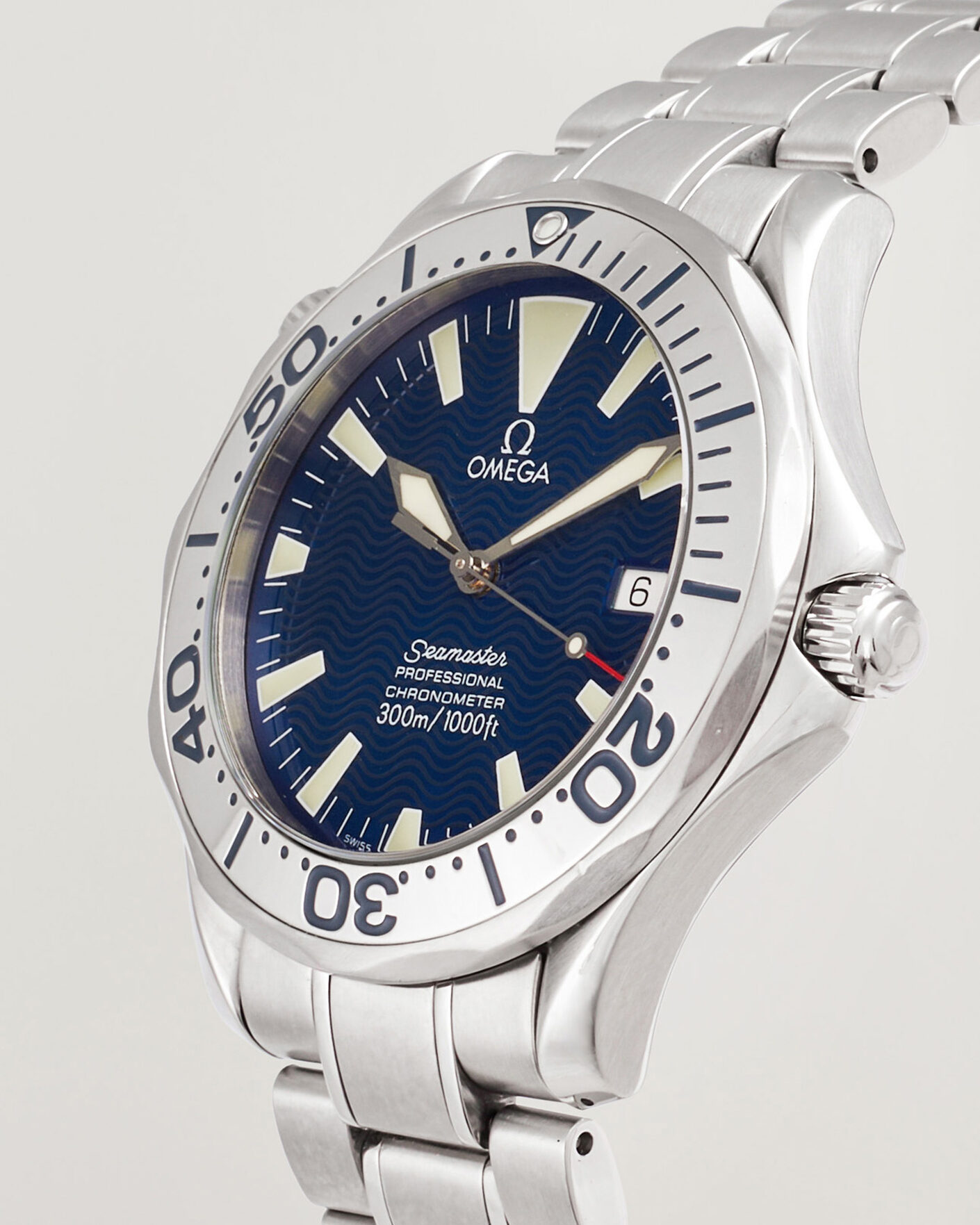 Homme | Pre-Owned & Vintage Watches | Omega Pre-Owned | Seamaster 300M Electric Blue