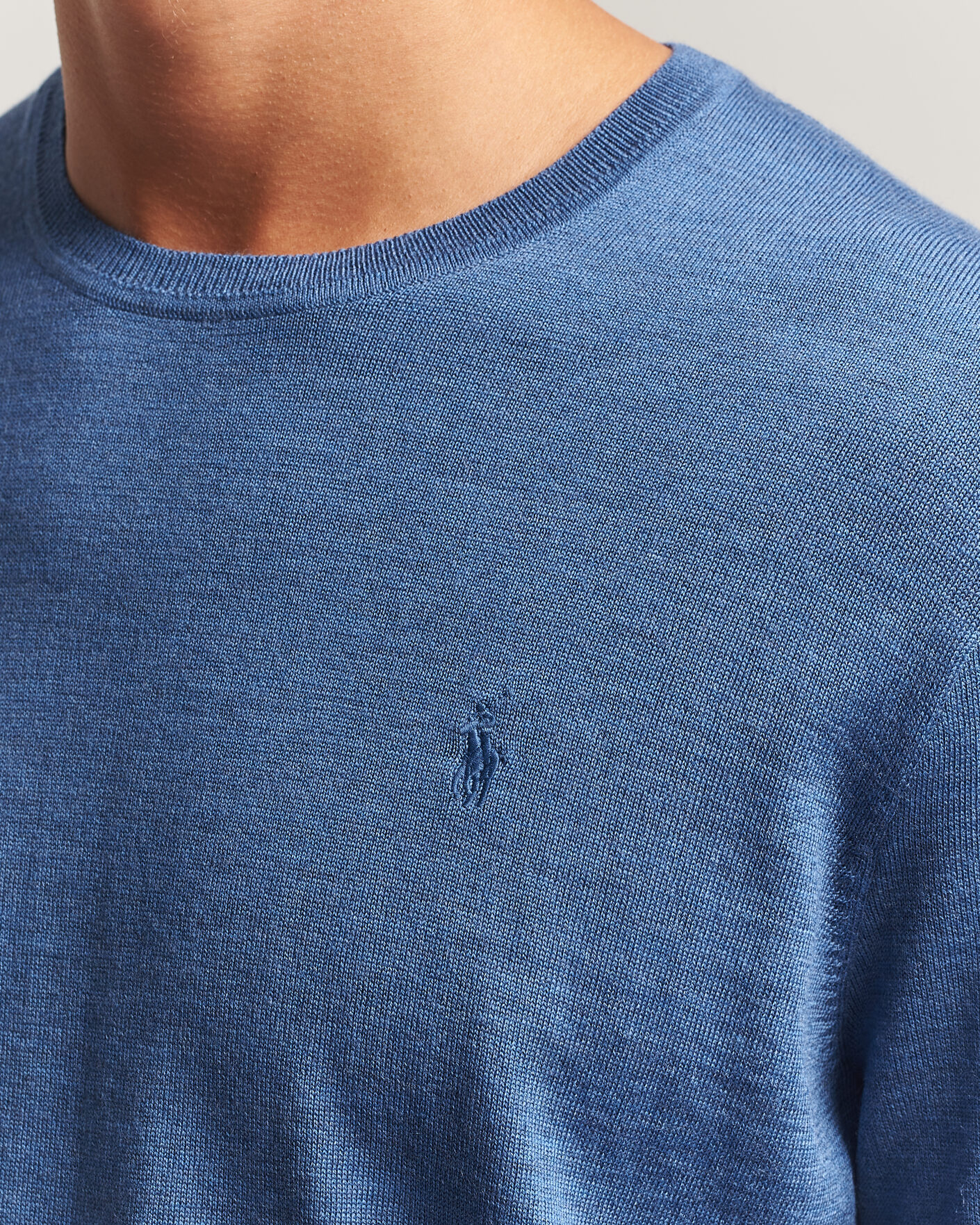 Homme | Pulls Et Tricots | Polo Ralph Lauren | Long Sleeve Pullover Clarity Blue