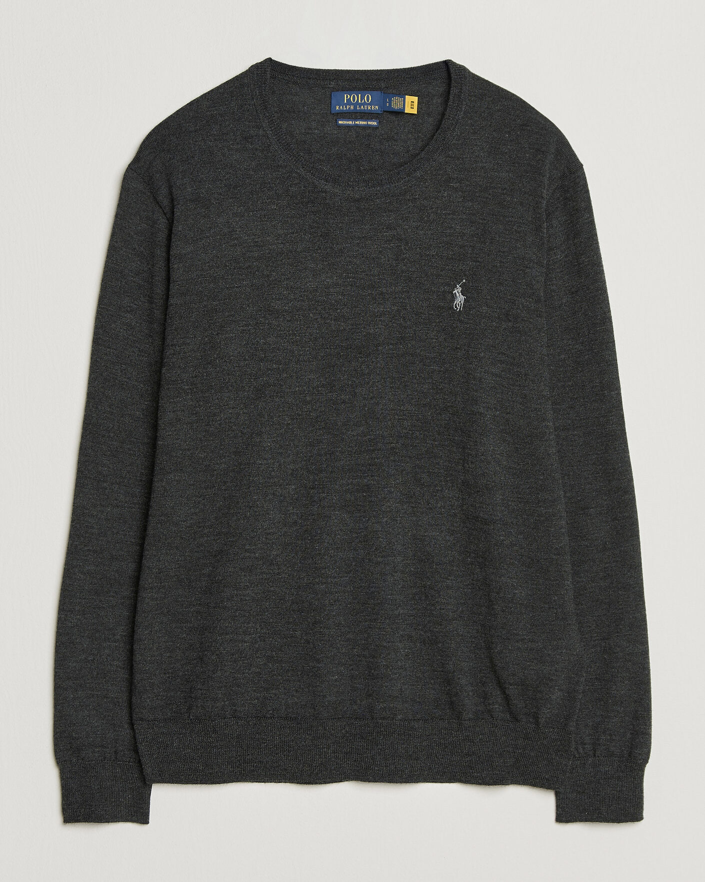 Homme | Pulls Et Tricots | Polo Ralph Lauren | Long Sleeve Pullover Dark Granite