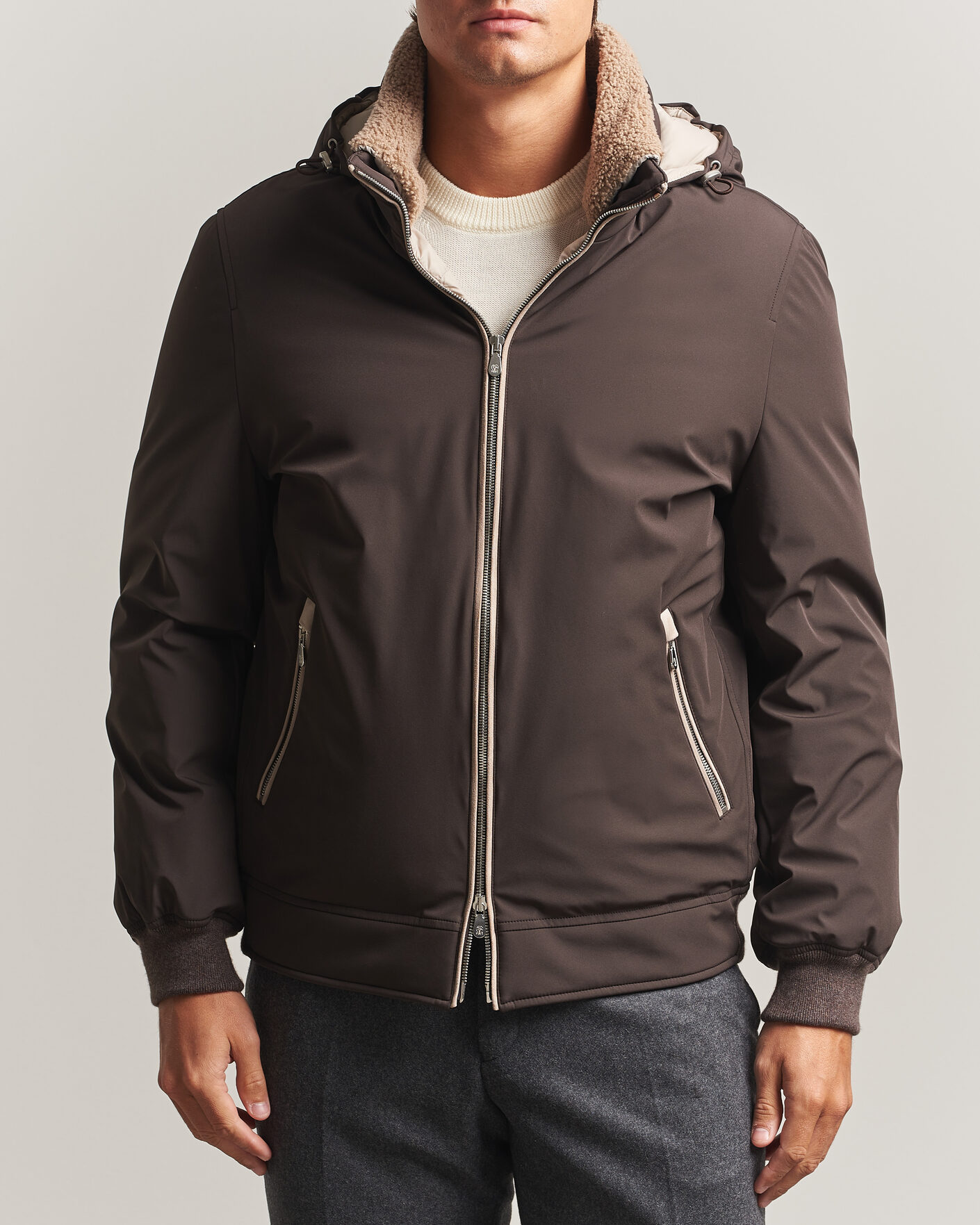 Homme | Manteaux Et Vestes | Brunello Cucinelli | Padded Jacket Dark Brown