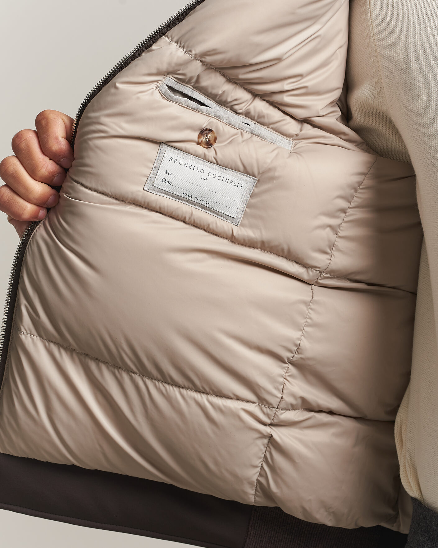 Homme | Manteaux Et Vestes | Brunello Cucinelli | Padded Jacket Dark Brown