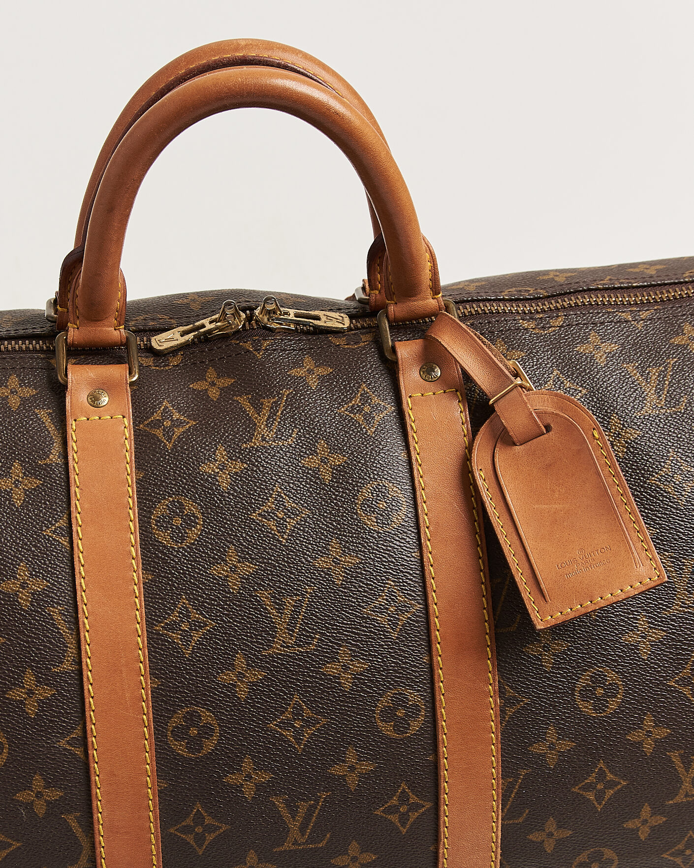 Homme | Pre-Owned & Vintage Bags | Louis Vuitton Pre-Owned | Keepall 55 Monogram