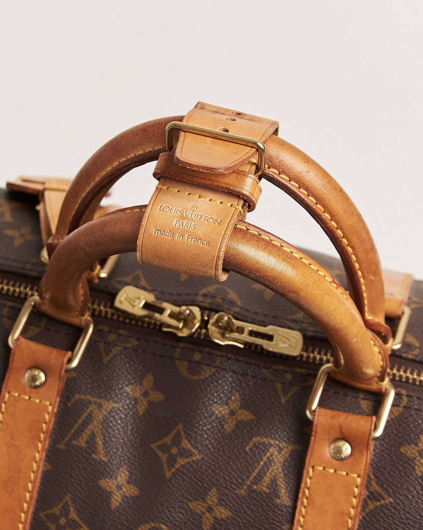 Homme | Pre-Owned & Vintage Bags | Louis Vuitton Pre-Owned | Keepall 50 Monogram