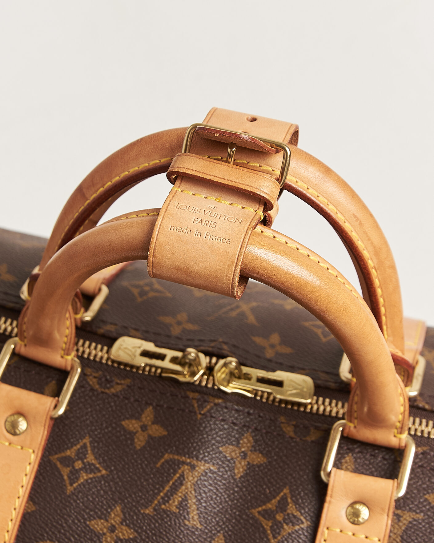 Homme | Pre-Owned & Vintage Bags | Louis Vuitton Pre-Owned | Keepall 55 Monogram
