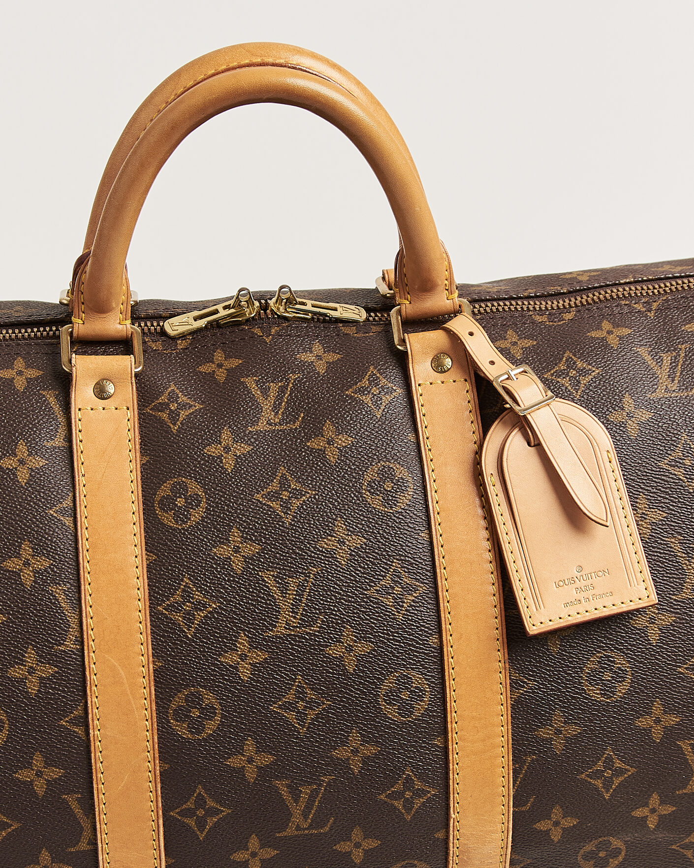 Homme | Pre-Owned & Vintage Bags | Louis Vuitton Pre-Owned | Keepall 55 Monogram