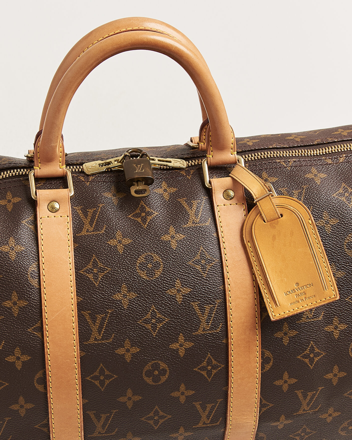 Homme | Pre-Owned & Vintage Bags | Louis Vuitton Pre-Owned | Keepall 50 Monogram