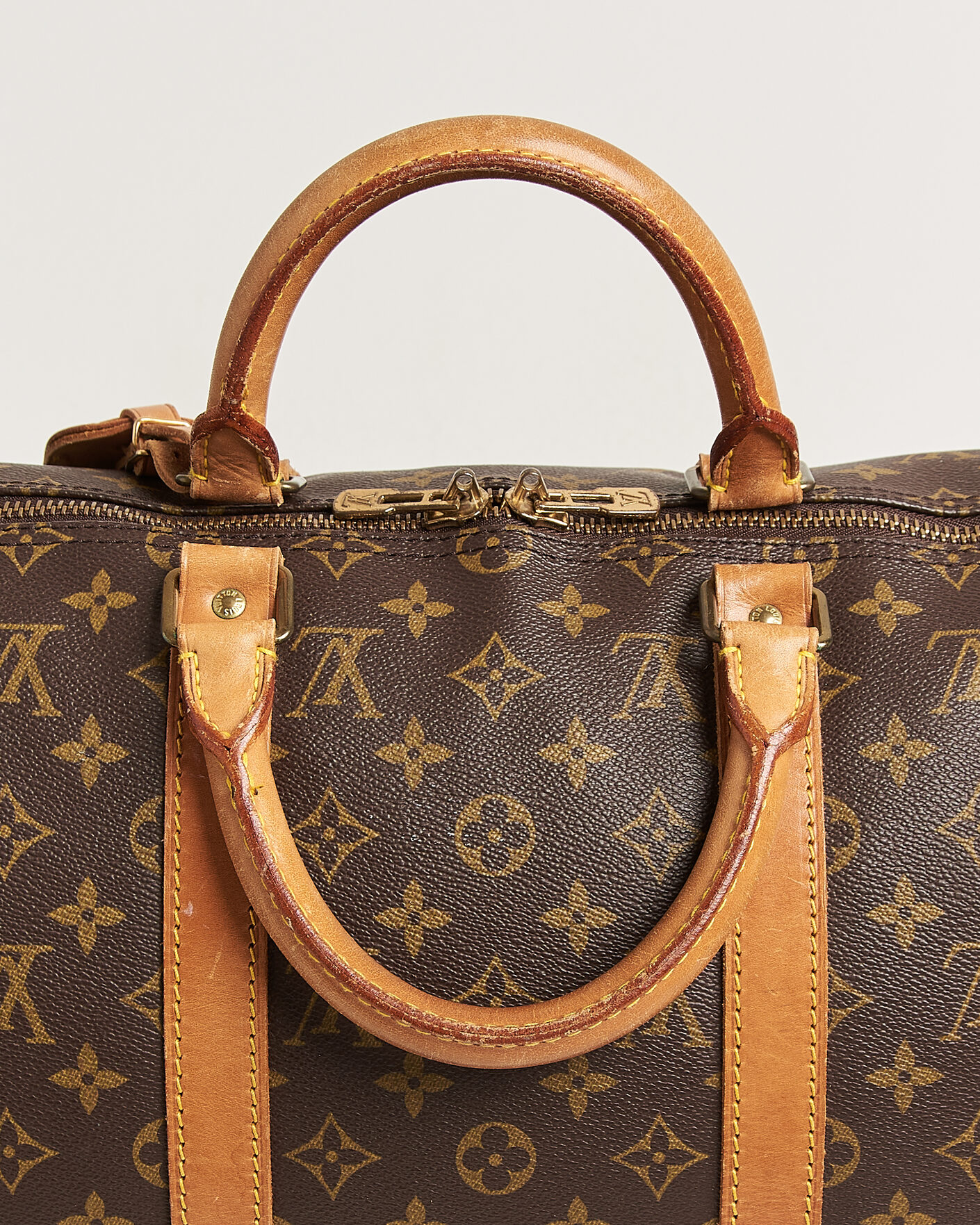 Homme | Pre-Owned & Vintage Bags | Louis Vuitton Pre-Owned | Keepall 50 Monogram