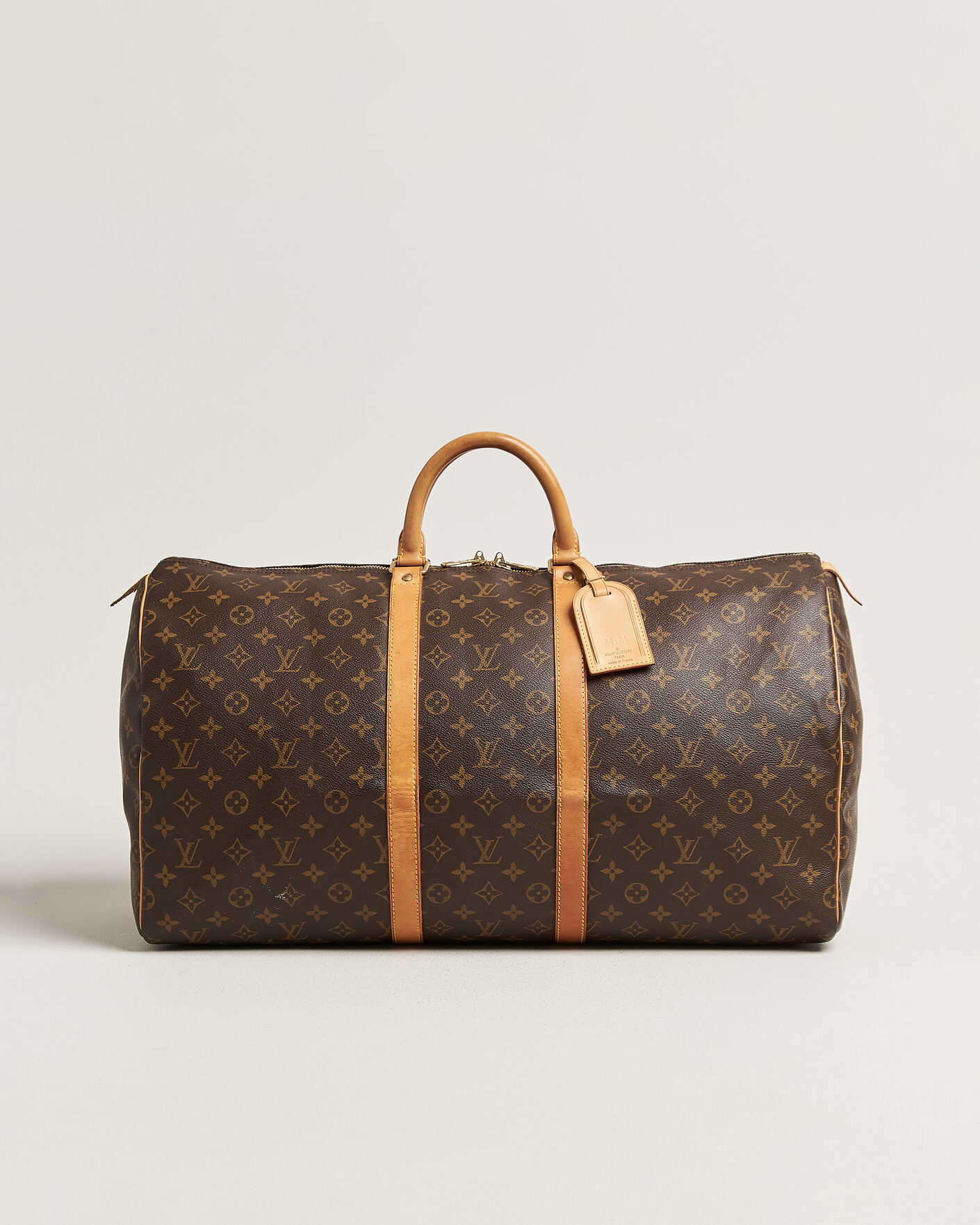 Homme | Pre-Owned & Vintage Bags | Louis Vuitton Pre-Owned | Keepall 55 Monogram