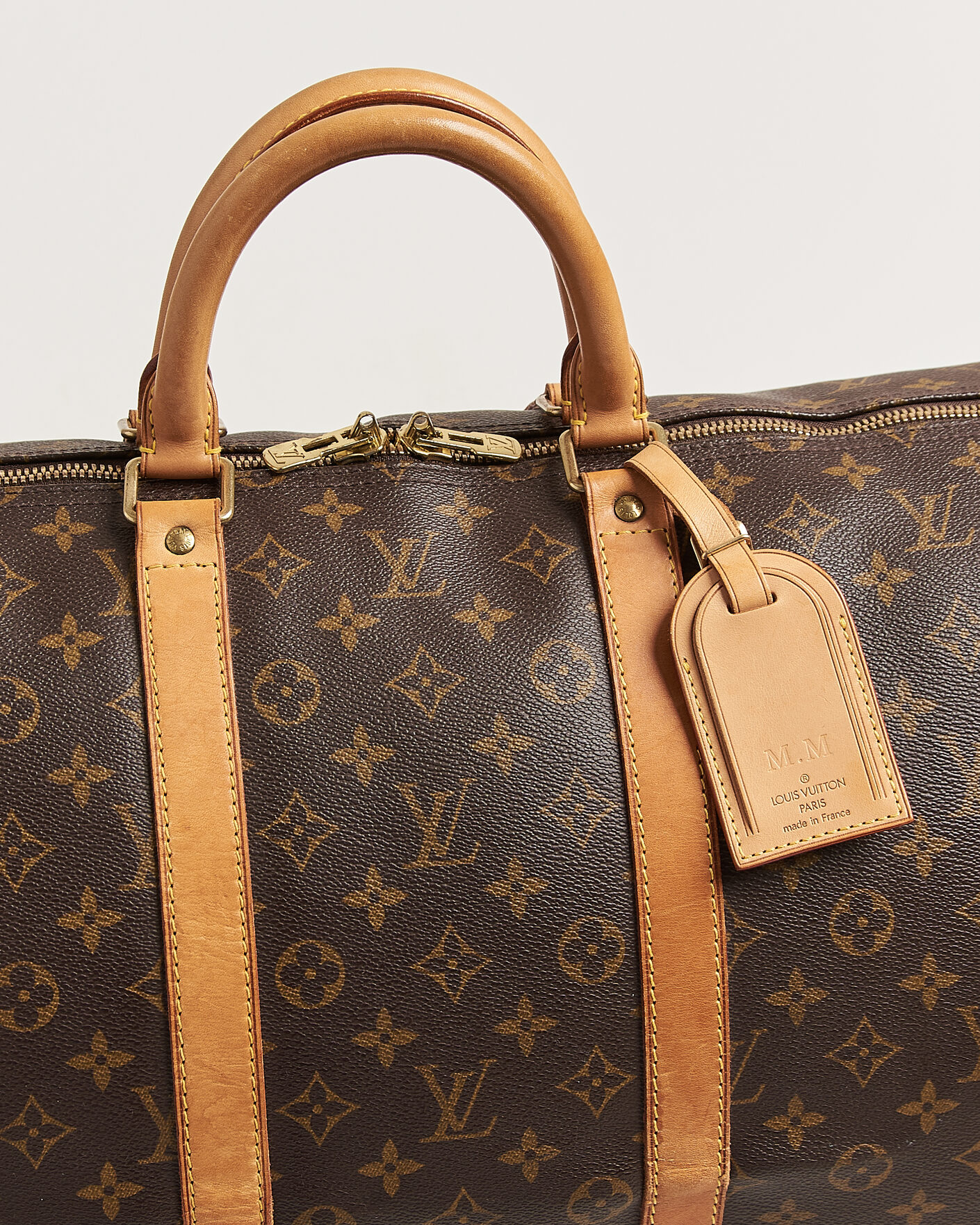 Homme | Pre-Owned & Vintage Bags | Louis Vuitton Pre-Owned | Keepall 55 Monogram