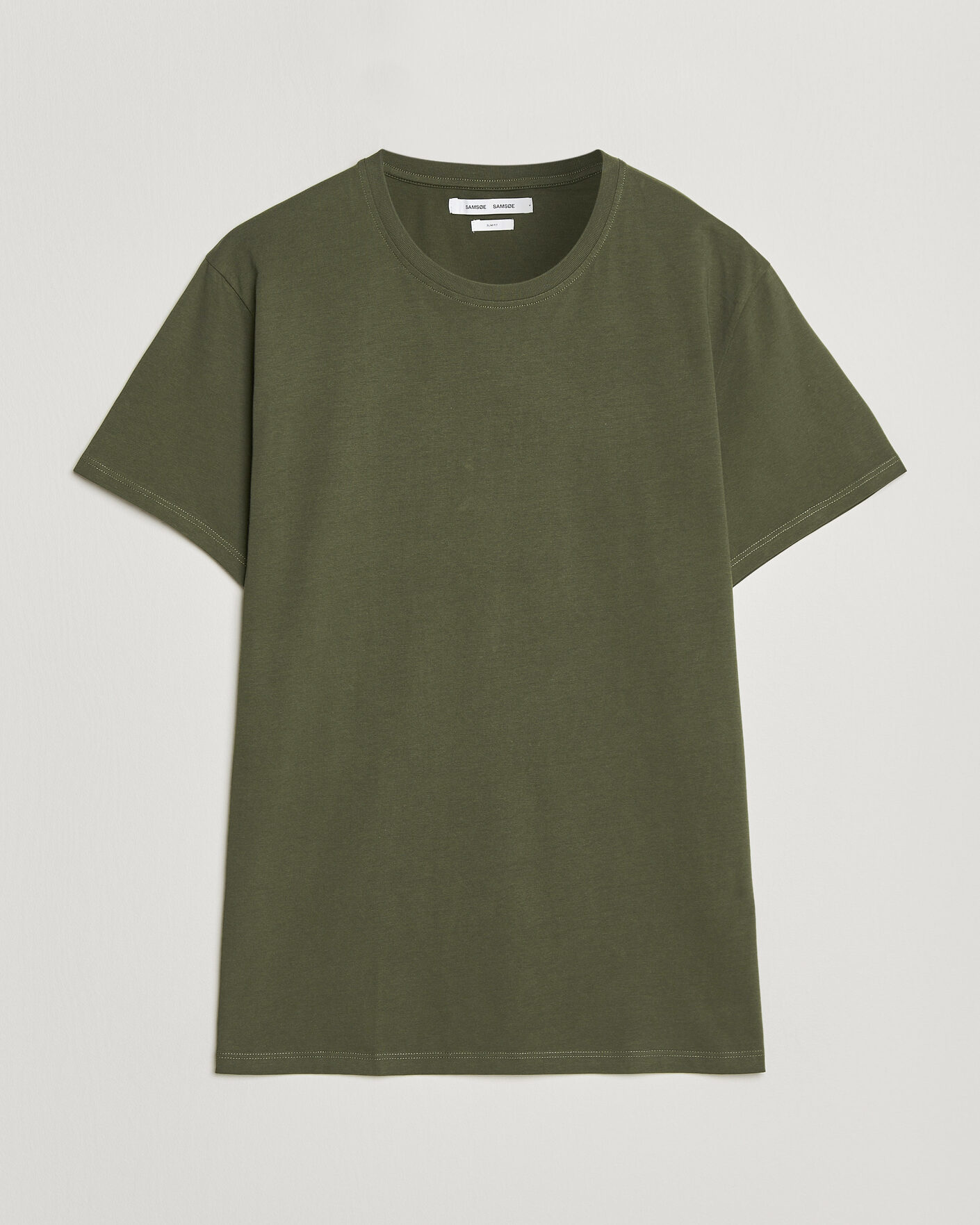 Homme | T-shirts | Samsøe Samsøe | Kronos Cotton T-Shirt Forest Night