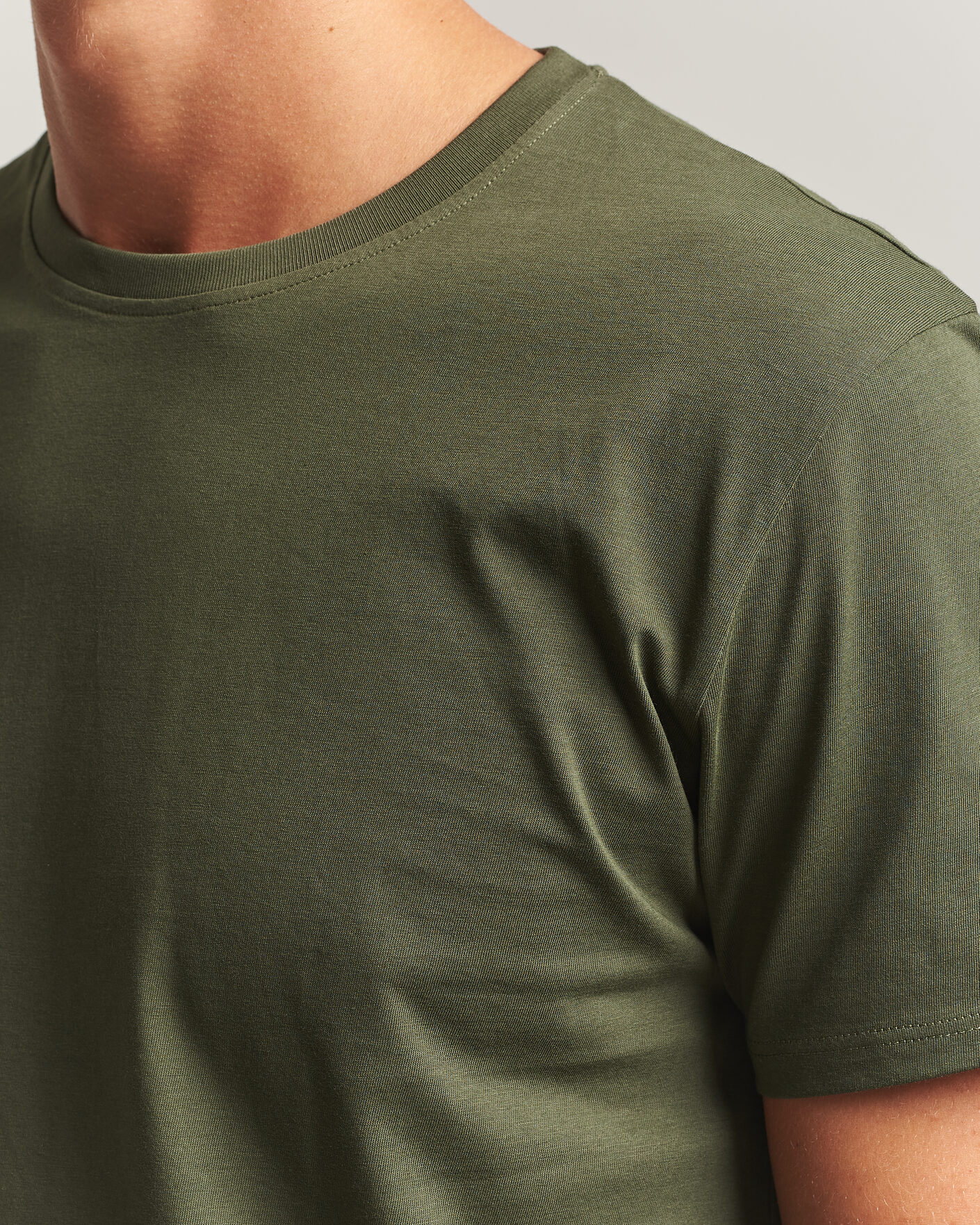 Homme | T-shirts | Samsøe Samsøe | Kronos Cotton T-Shirt Forest Night