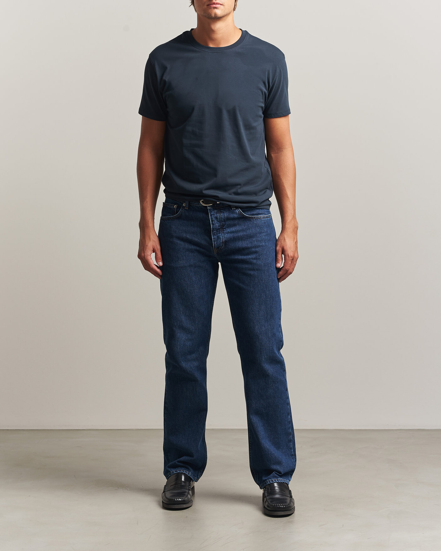 Homme | T-shirts | Samsøe Samsøe | Kronos Cotton T-Shirt Salute Navy