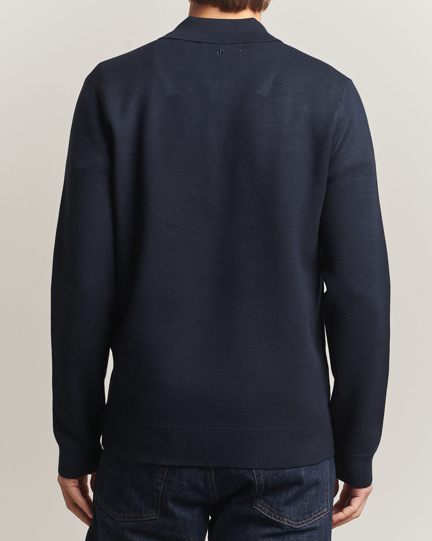 Homme | Pulls Et Tricots | Samsøe Samsøe | Matt Half Zip Polo Sky Captain