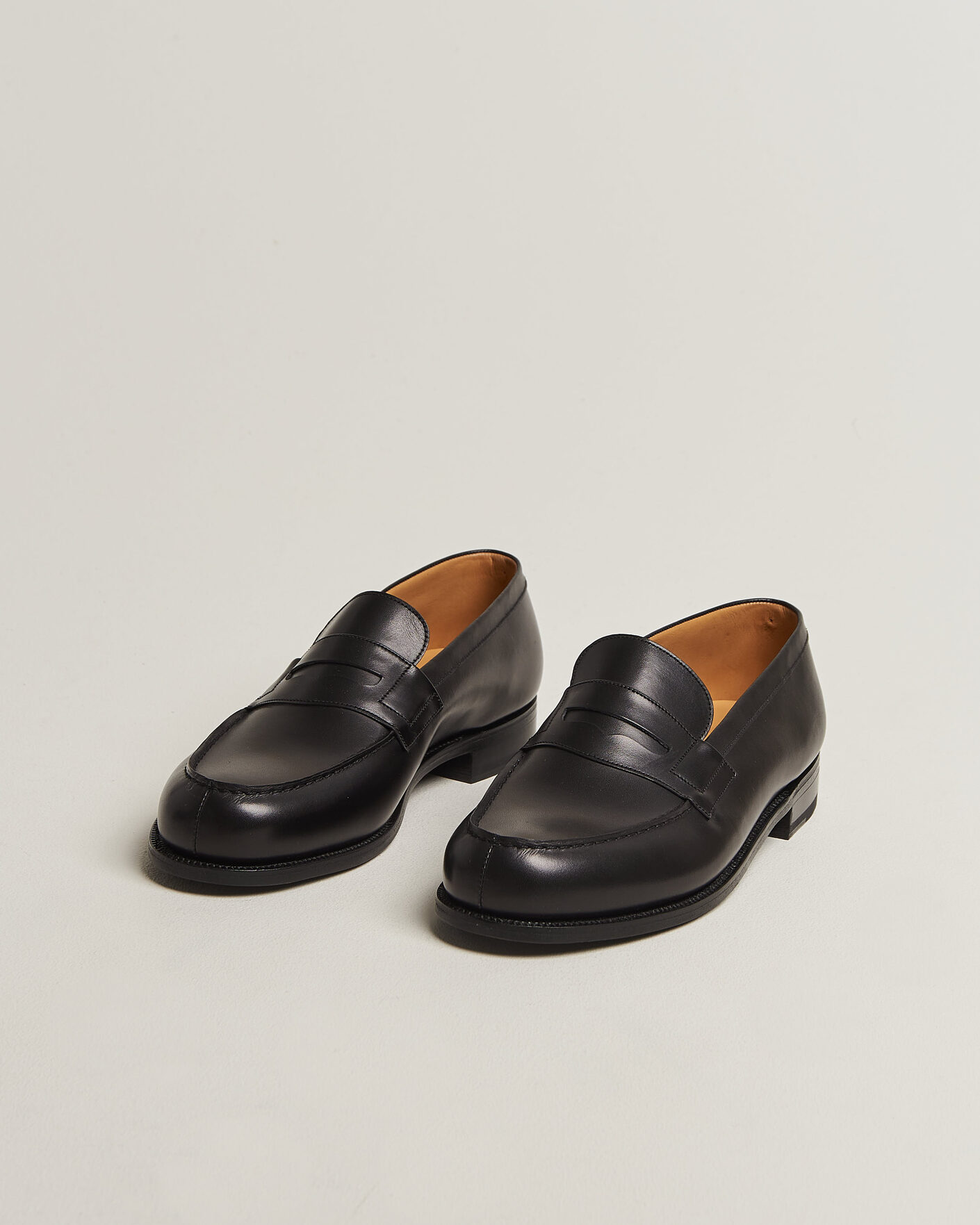 Homme | Loafers | J.M. Weston | 180 Penny Loafer Black Calf
