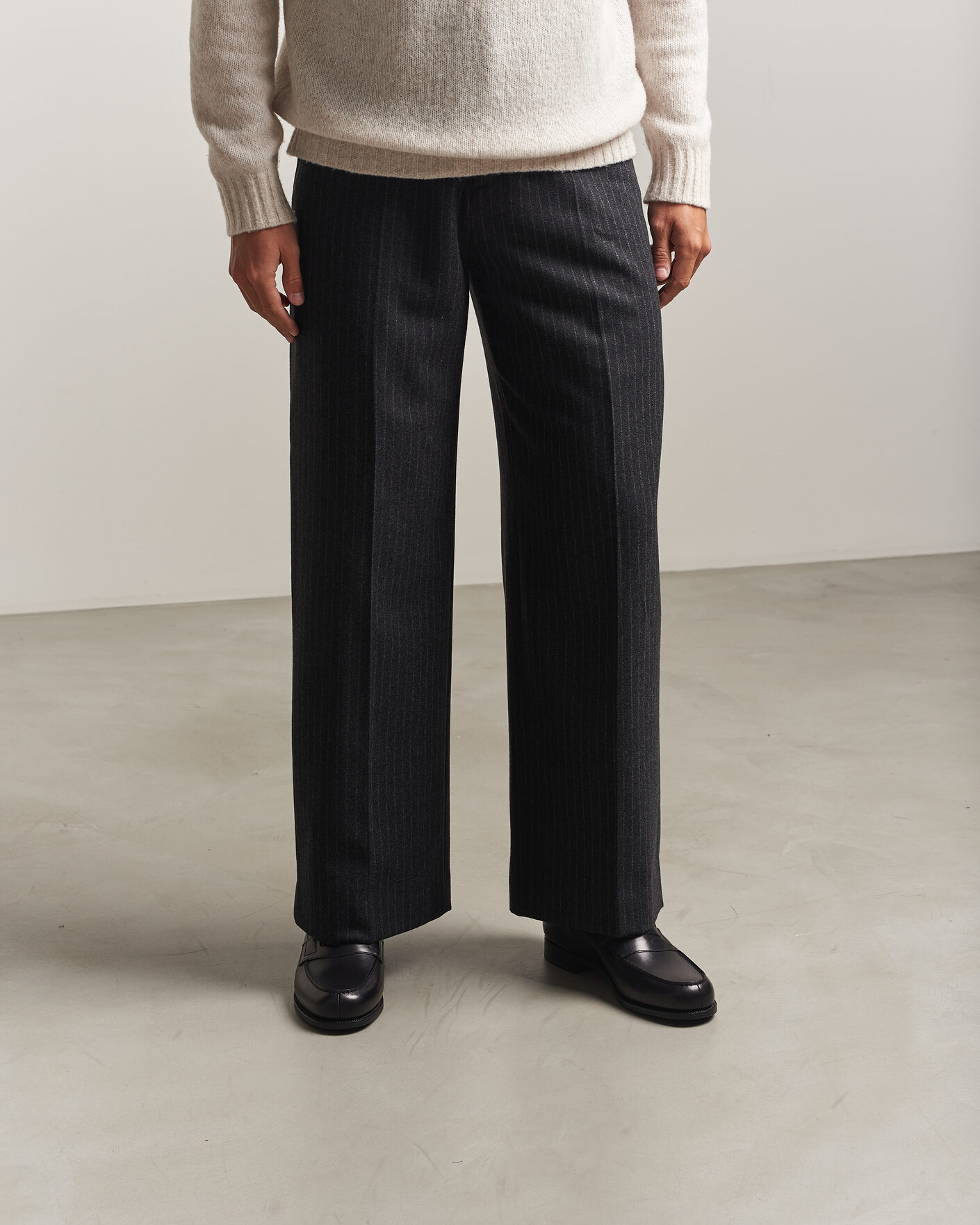 Homme | Loafers | J.M. Weston | 180 Penny Loafer Black Calf