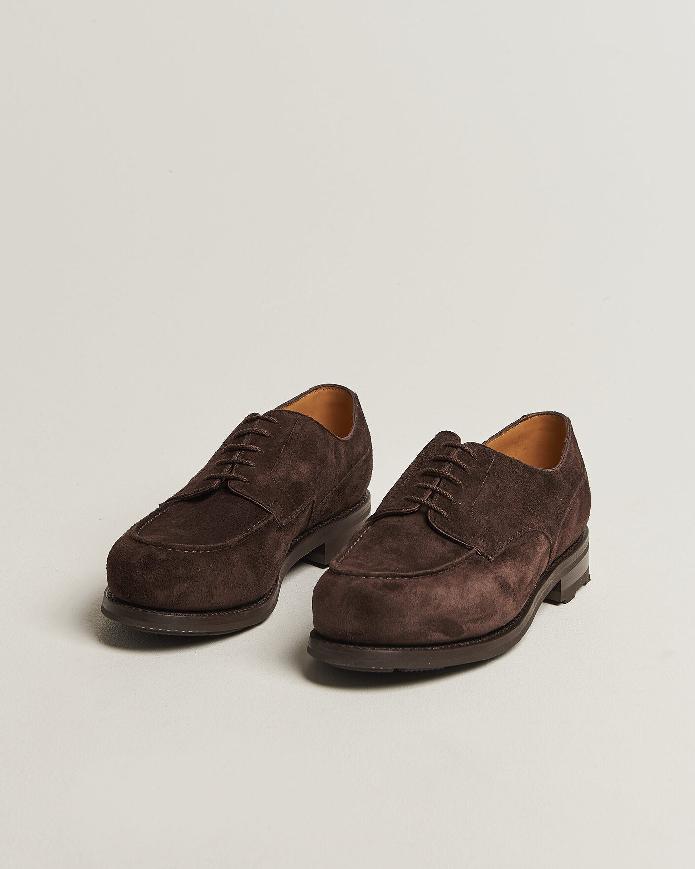 Homme | Derbies | J.M. Weston | Golf Derby Dark Brown Suede