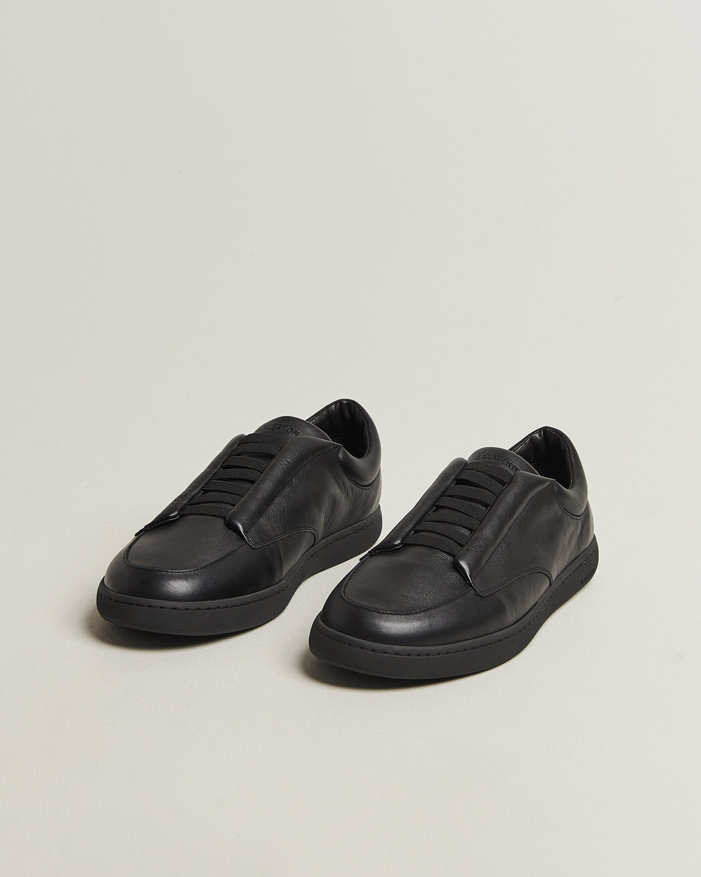 Homme | Baskets | J.M. Weston | Dress Sneaker Dark Brown Nappa