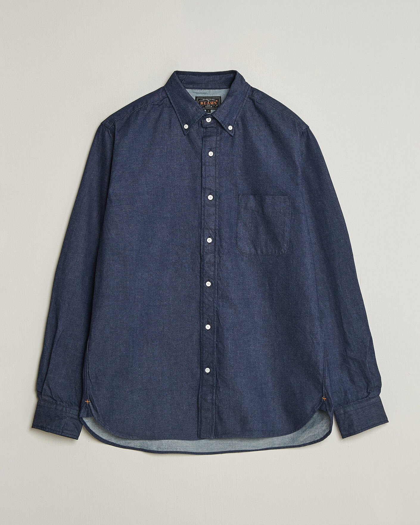 Homme | Chemises | BEAMS PLUS | Denim Button Down Shirt Indigo