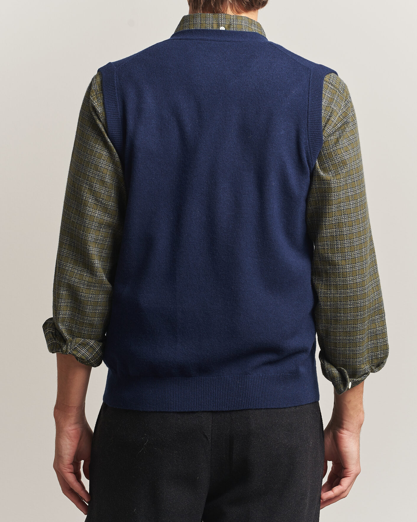 Homme | Pulls Et Tricots | BEAMS PLUS | Button Knit Vest Navy