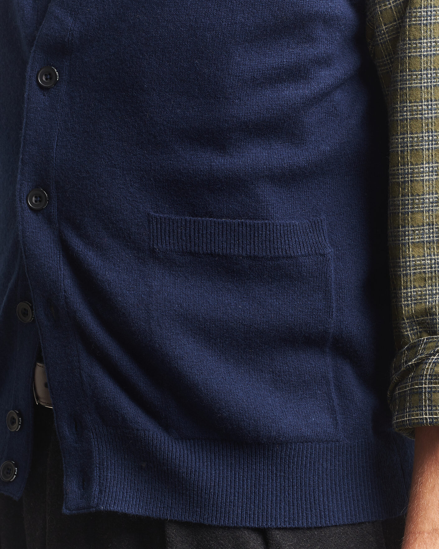 Homme | Pulls Et Tricots | BEAMS PLUS | Button Knit Vest Navy
