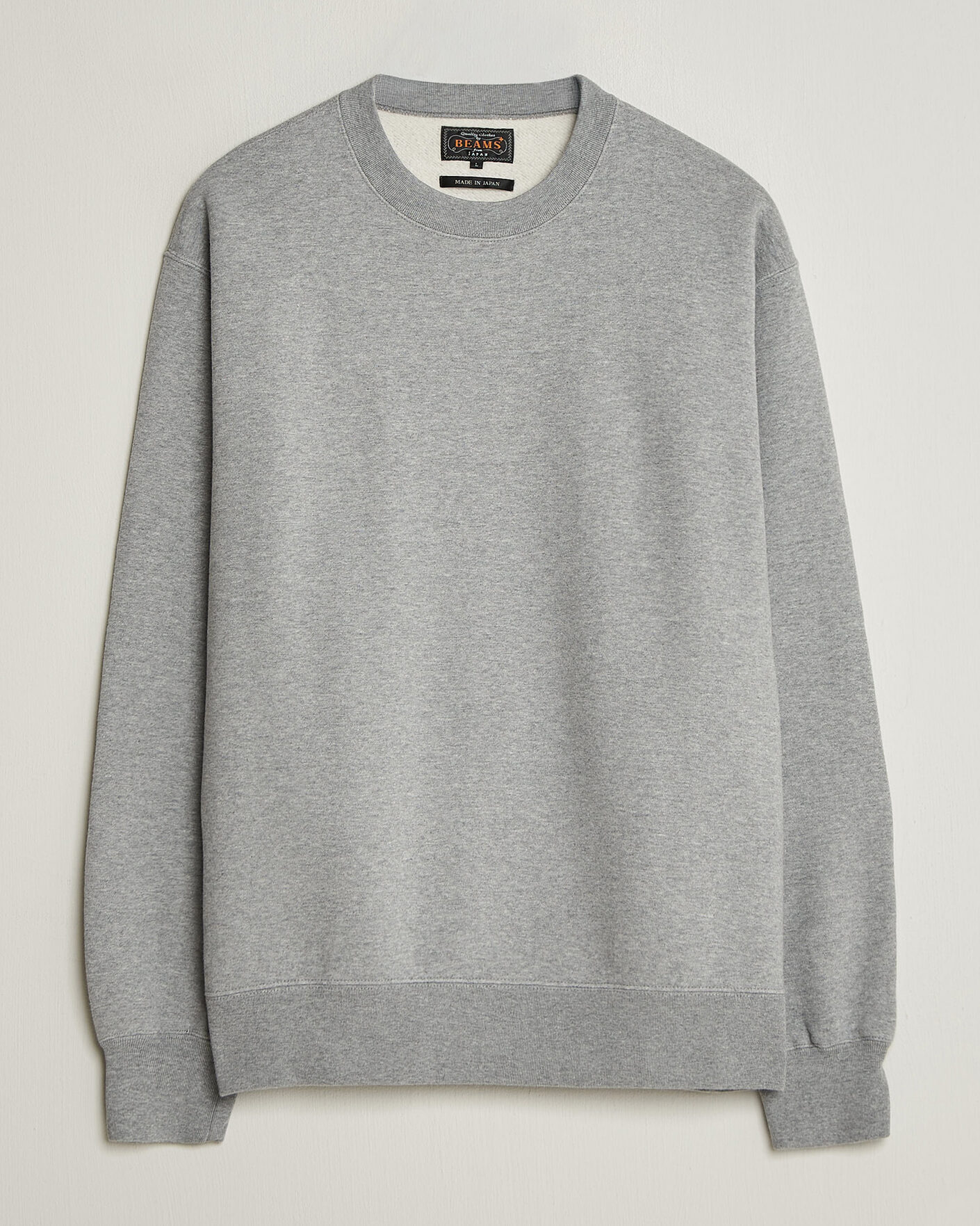 Homme | Pulls Et Tricots | BEAMS PLUS | Soft Sweat Crew Neck Grey