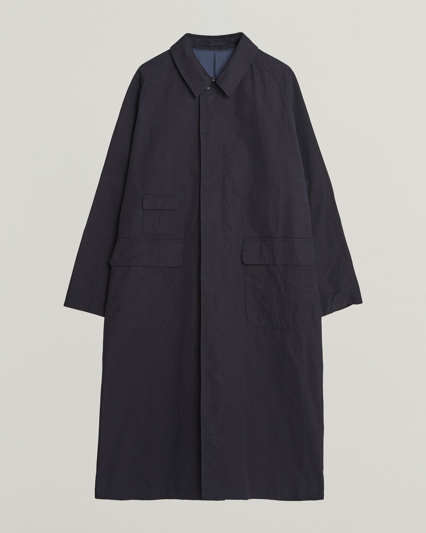 Homme | Manteaux Et Vestes | BEAMS PLUS | Oxford Over Coat Navy
