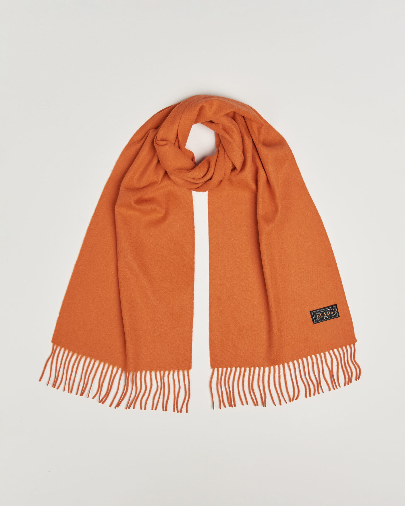 Homme | Écharpes | BEAMS PLUS | Cashmere Scarf Orange