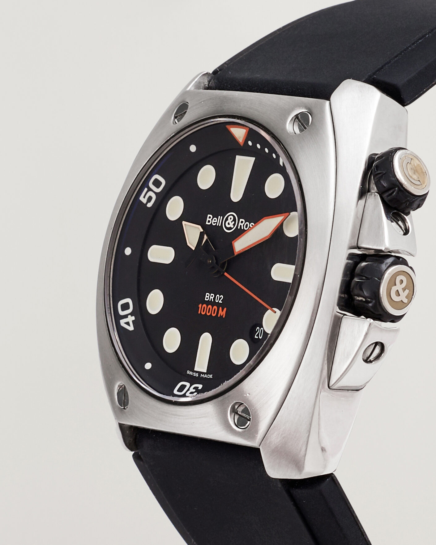 Homme | Pre-Owned & Vintage Watches | Bell & Ross Pre-Owned | BR02-20 Steel 