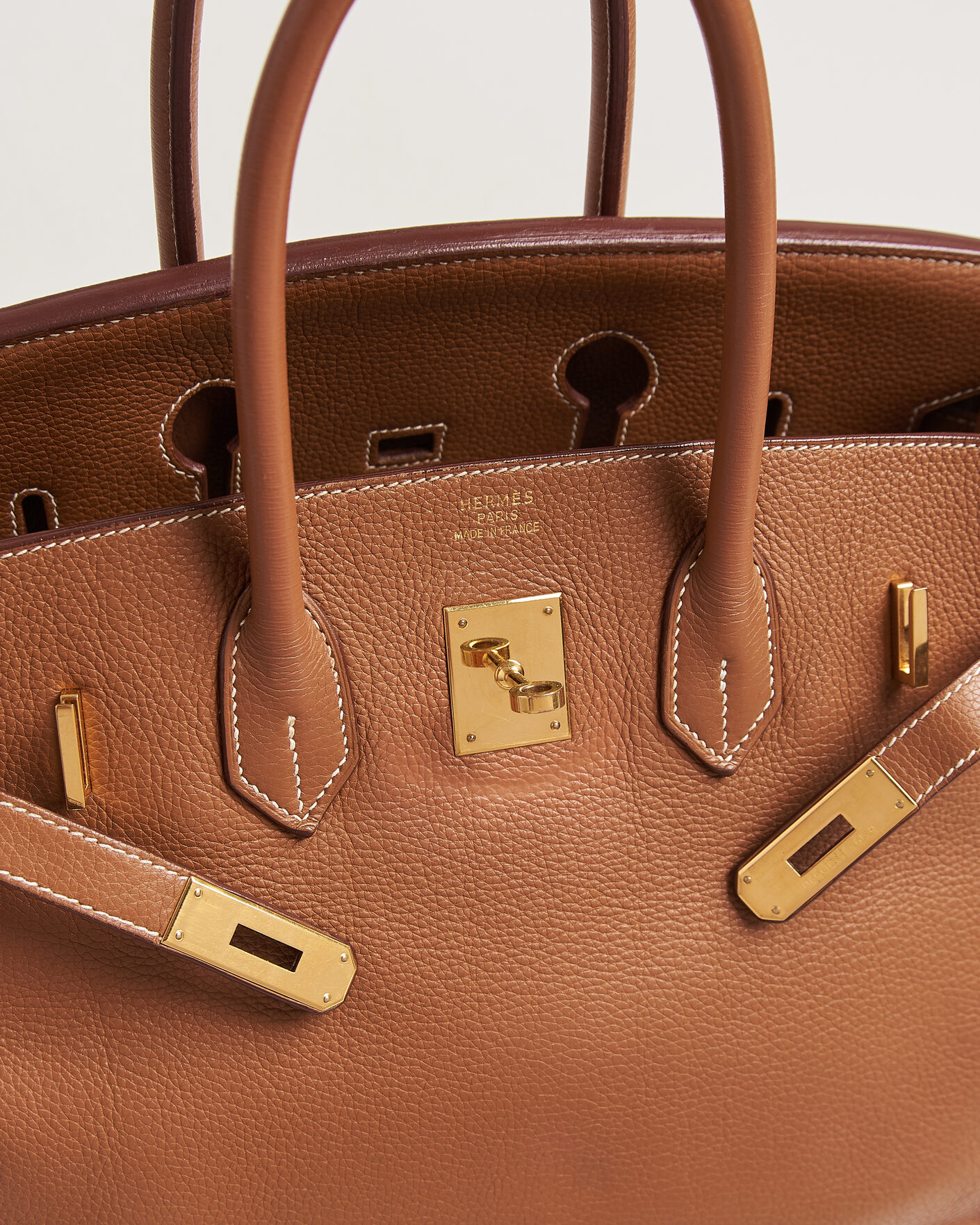 Homme | Pre-Owned & Vintage Bags | Hermès Pre-Owned | Birkin 35 Togo Leather Gold