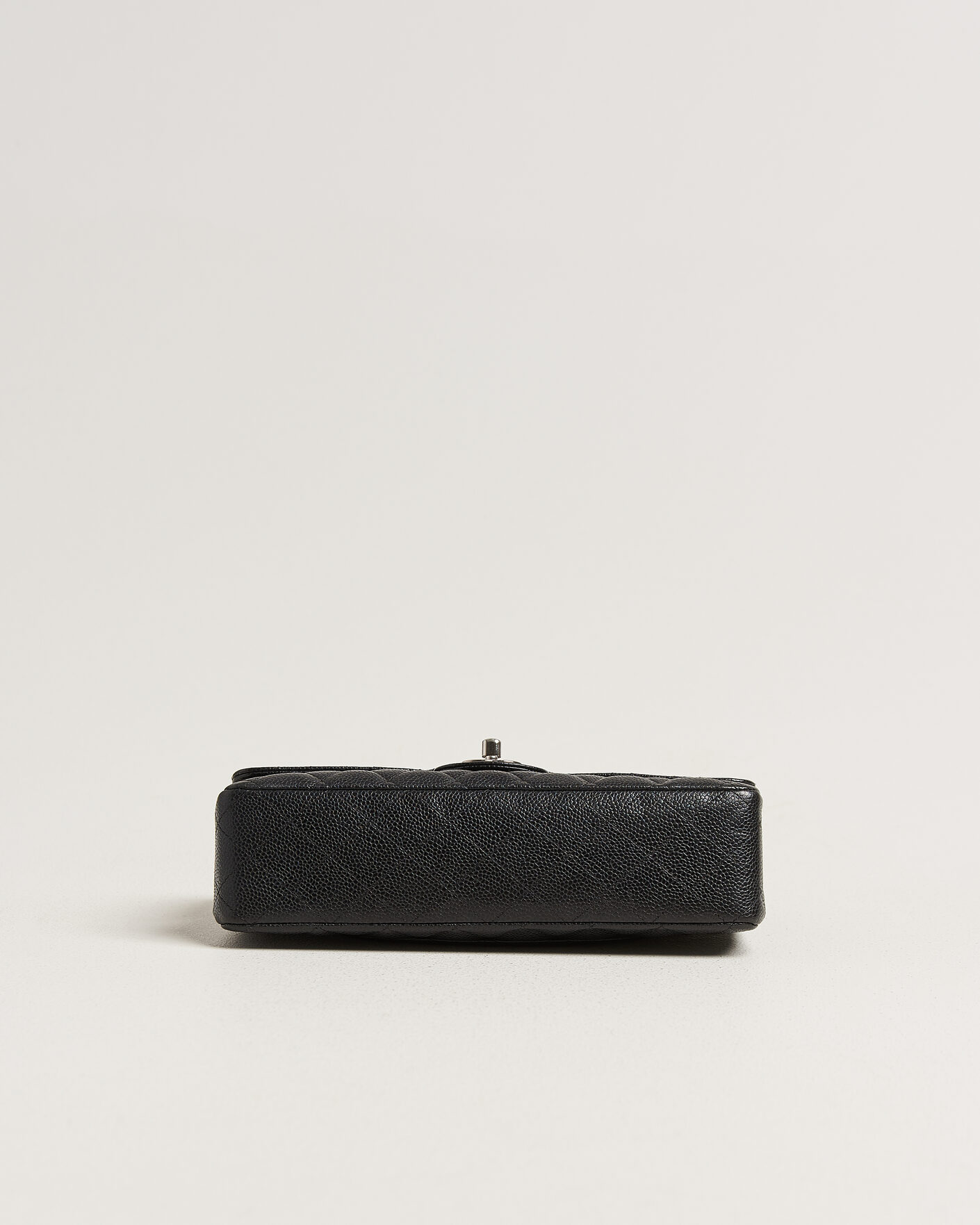 Homme | Pre-Owned & Vintage Bags | Chanel Pre-Owned | Classic Medium Single Flap Bag Caviar Black