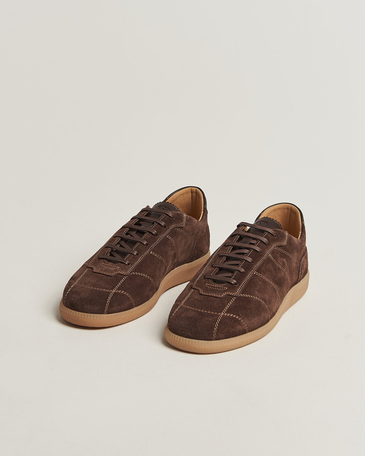 Homme | Baskets | CQP | Stillo Suede Sneaker Dark Brown