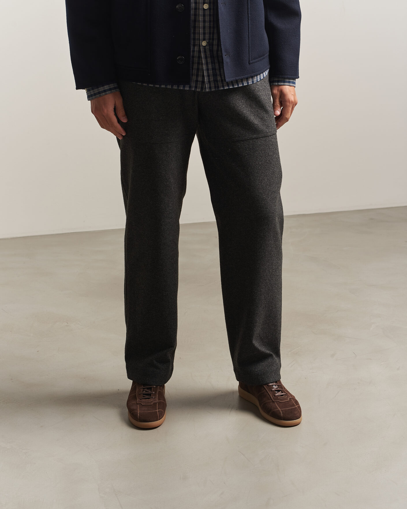 Homme | Baskets | CQP | Stillo Suede Sneaker Dark Brown