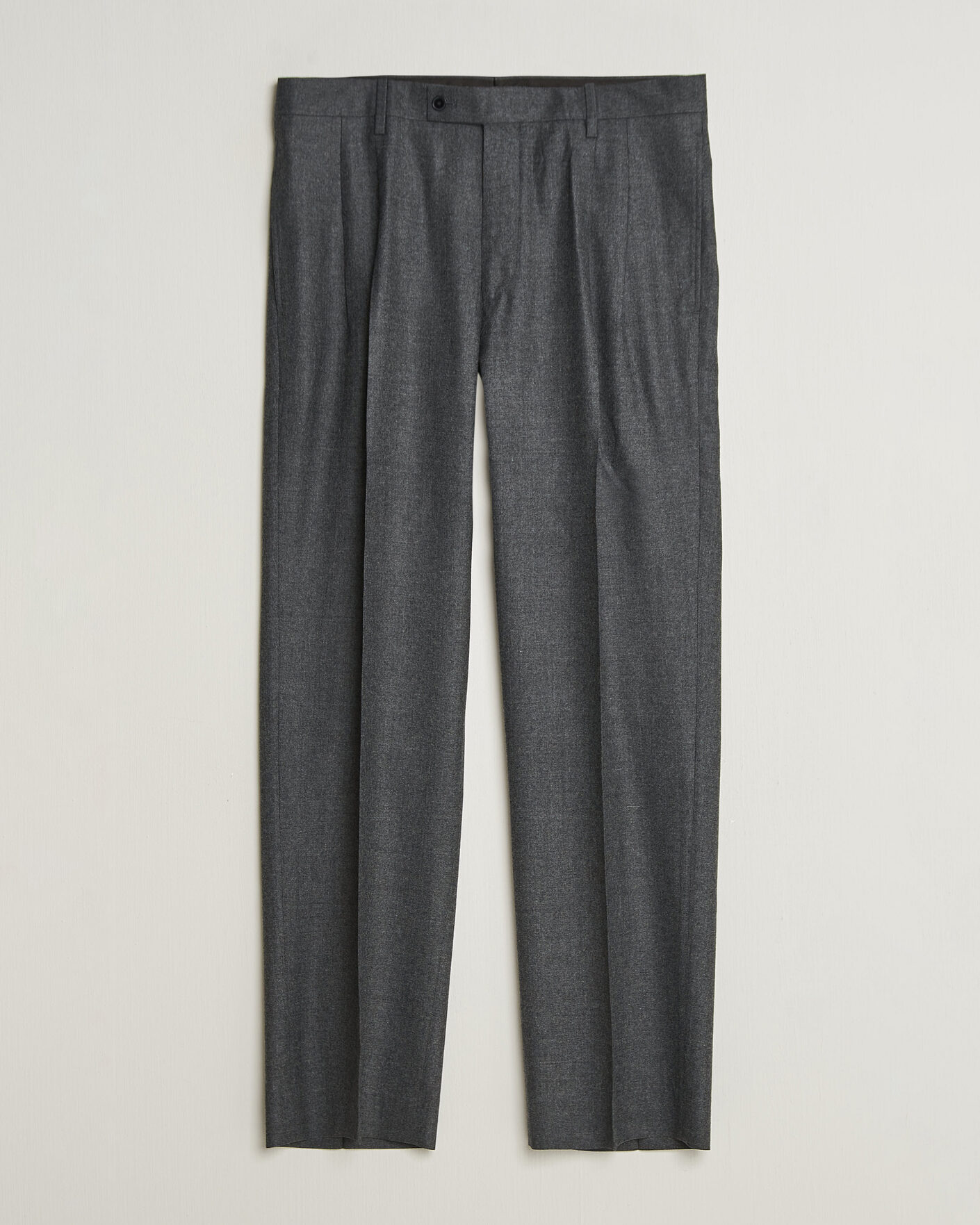 Homme | Pantalons | Auralee | Super Light Wool Pants Charcoal