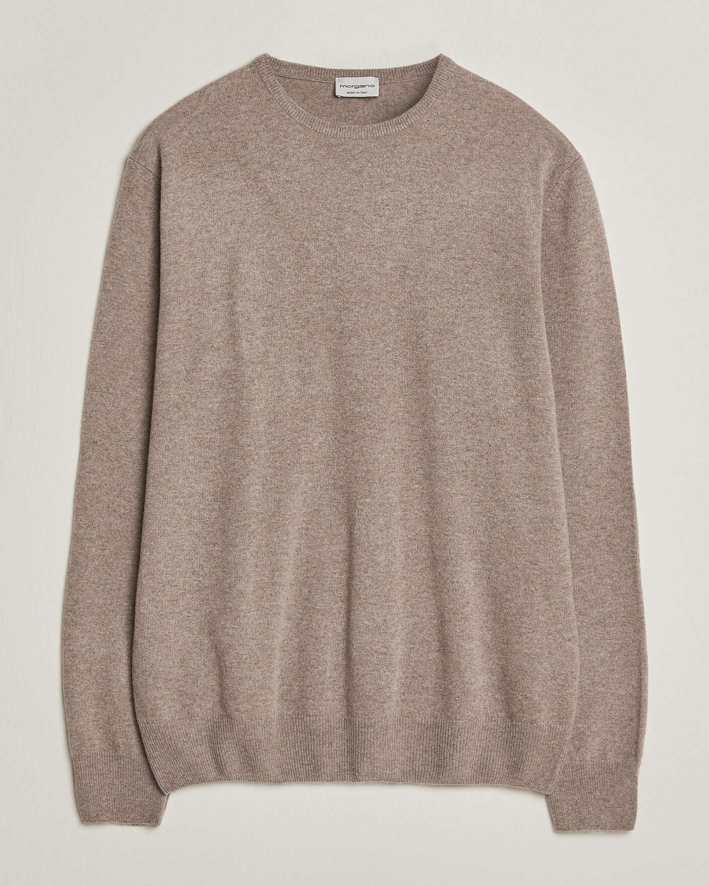 Homme | Pulls Et Tricots | Morgano | Wool/Cashmere Crewneck Walnut