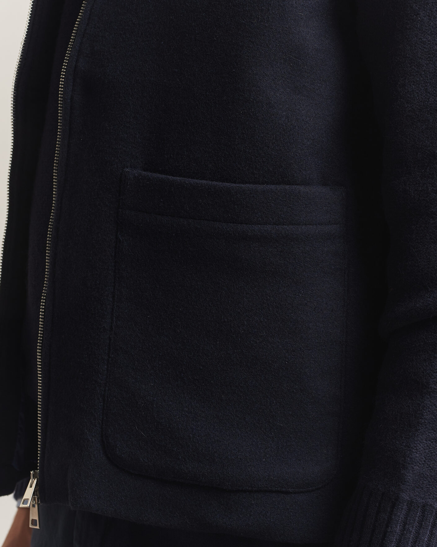 Homme | Gilets | A Day's March | Canora Lined Wool Vest Navy