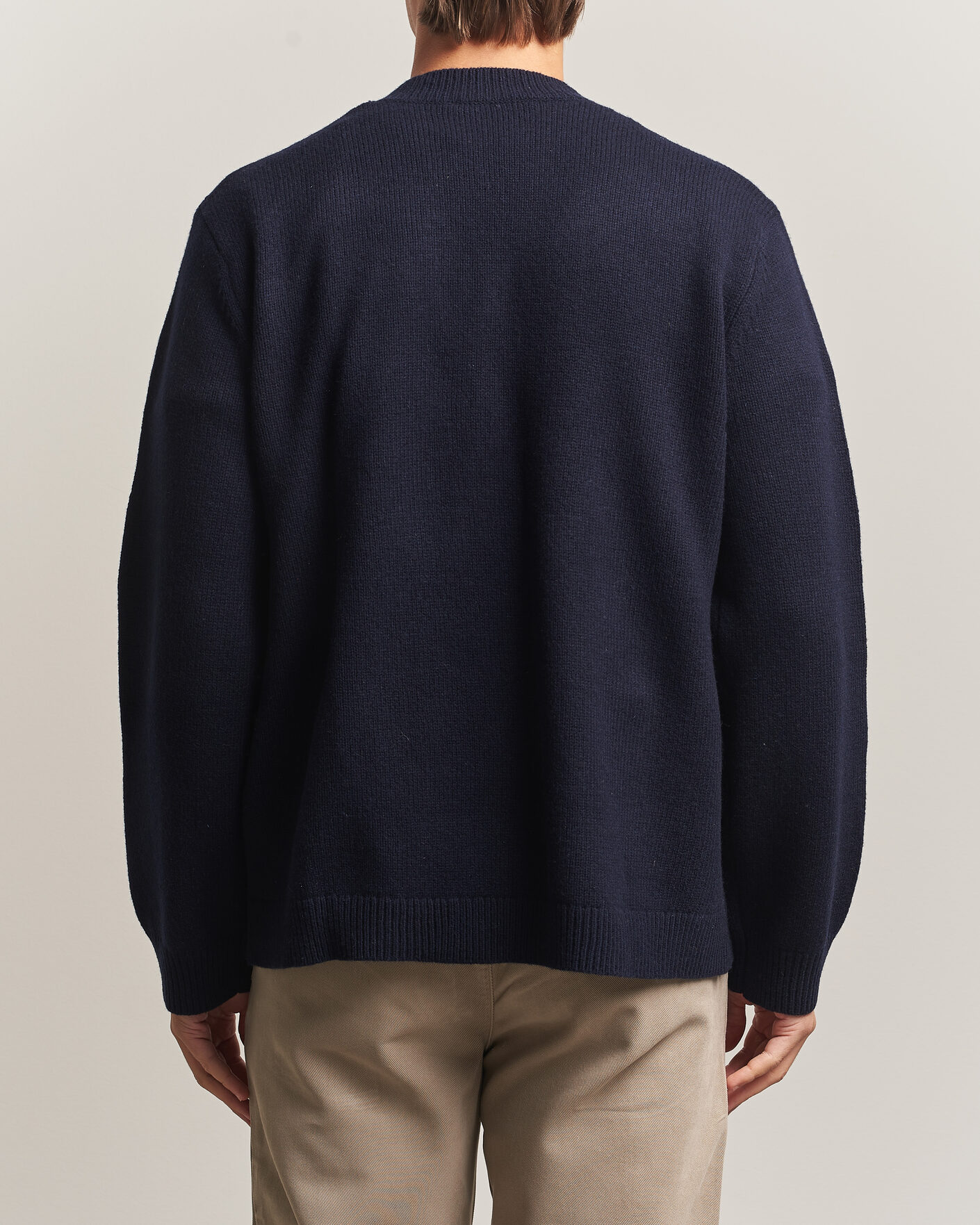 Homme | Pulls Et Tricots | A Day's March | Jarrow Lambswool Cardigan Navy