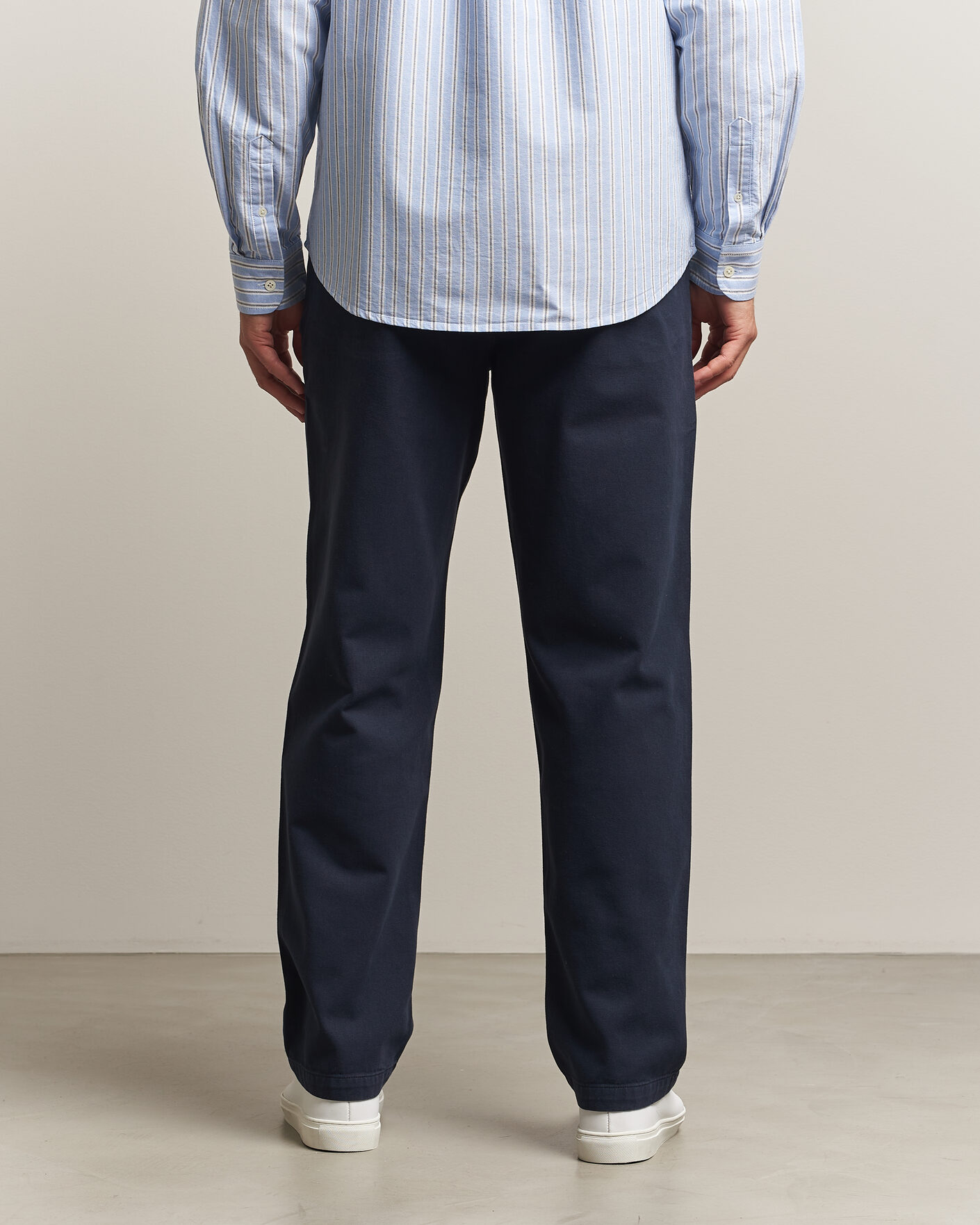 Homme | Pantalons | A Day's March | Redwood Cotton Chinos Navy